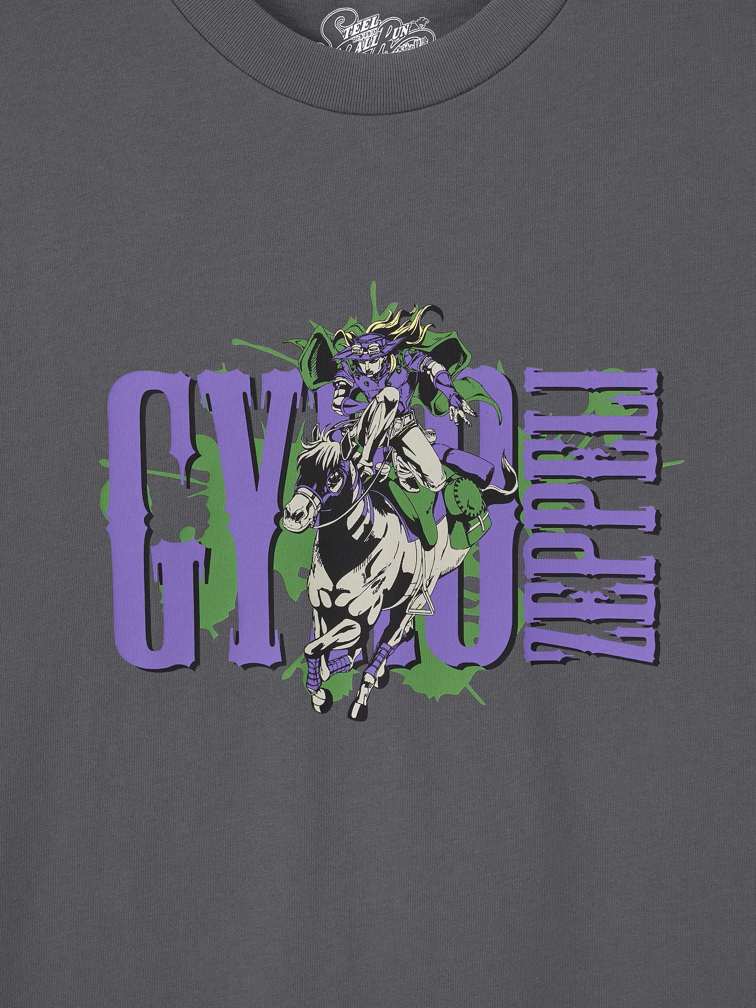 GUがアニメ『ジョジョの奇妙な冒険』とコラボ。第1部『ファントムブラッド』から第7部『スティール・ボール・ラン』のTシャツなど_008