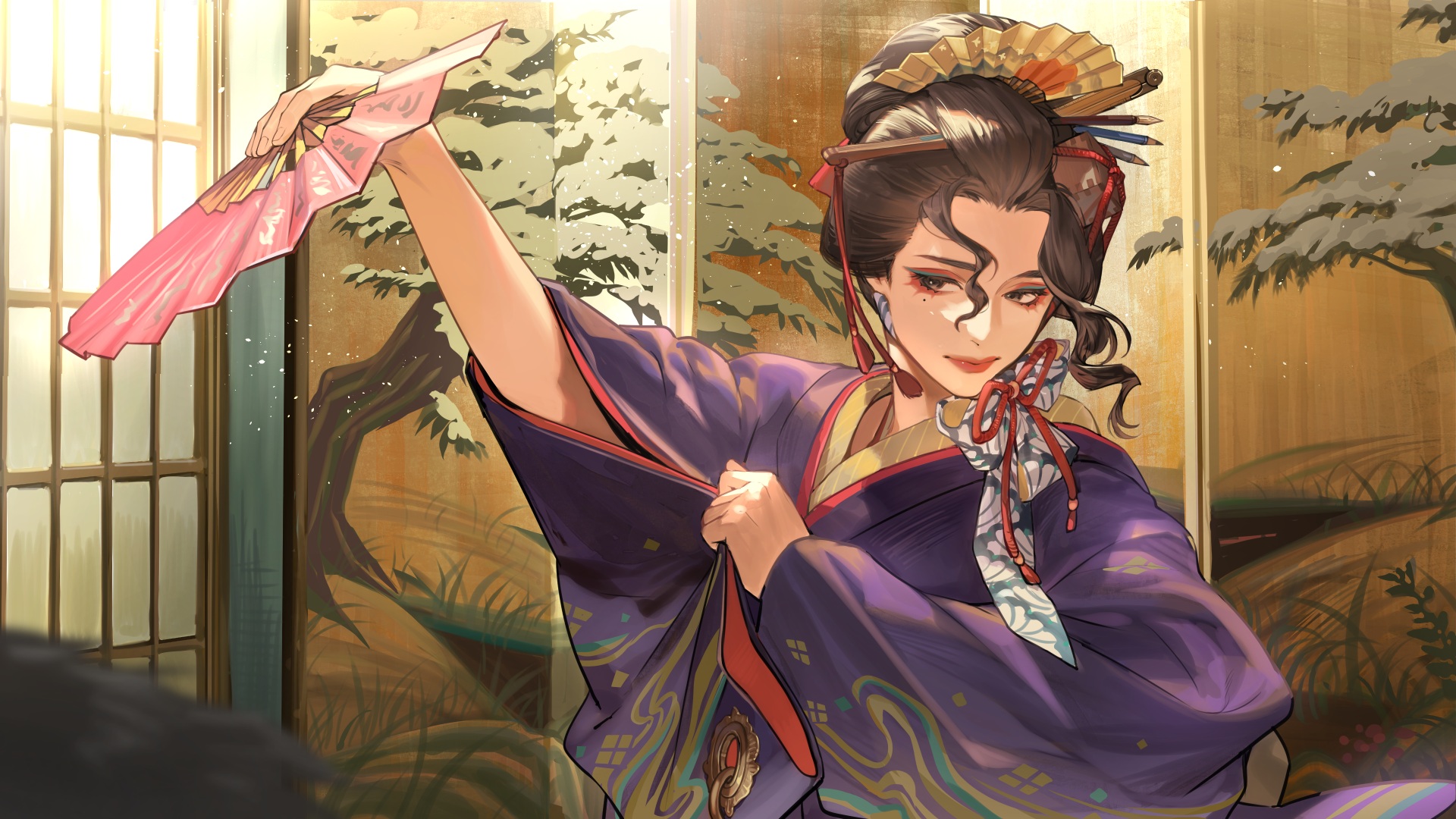 『DUSK INDEX: GION』レビュー・評価・感想。1本で2組のバディを味わえて2度おいしいサスペンス系ビジュアルノベル_013