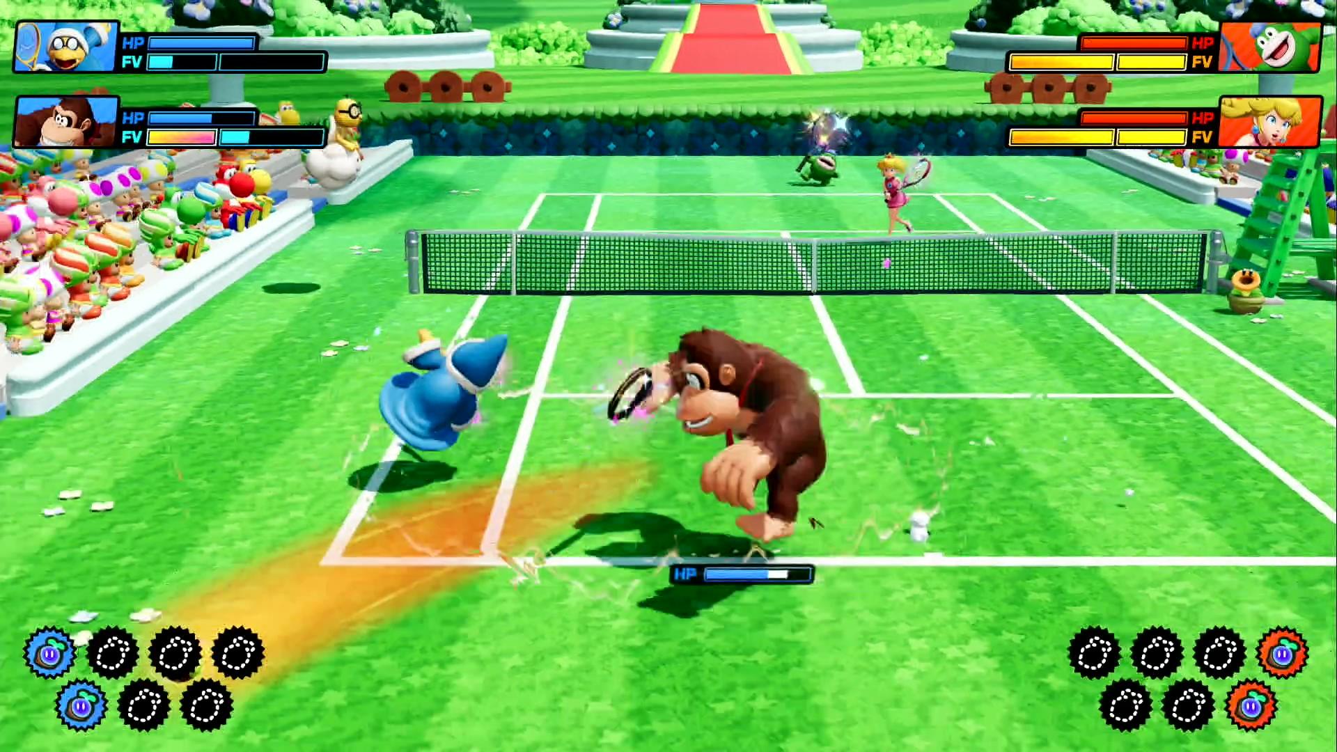 『マリオテニス フィーバー』レビュー・評価・感想：超カオスな