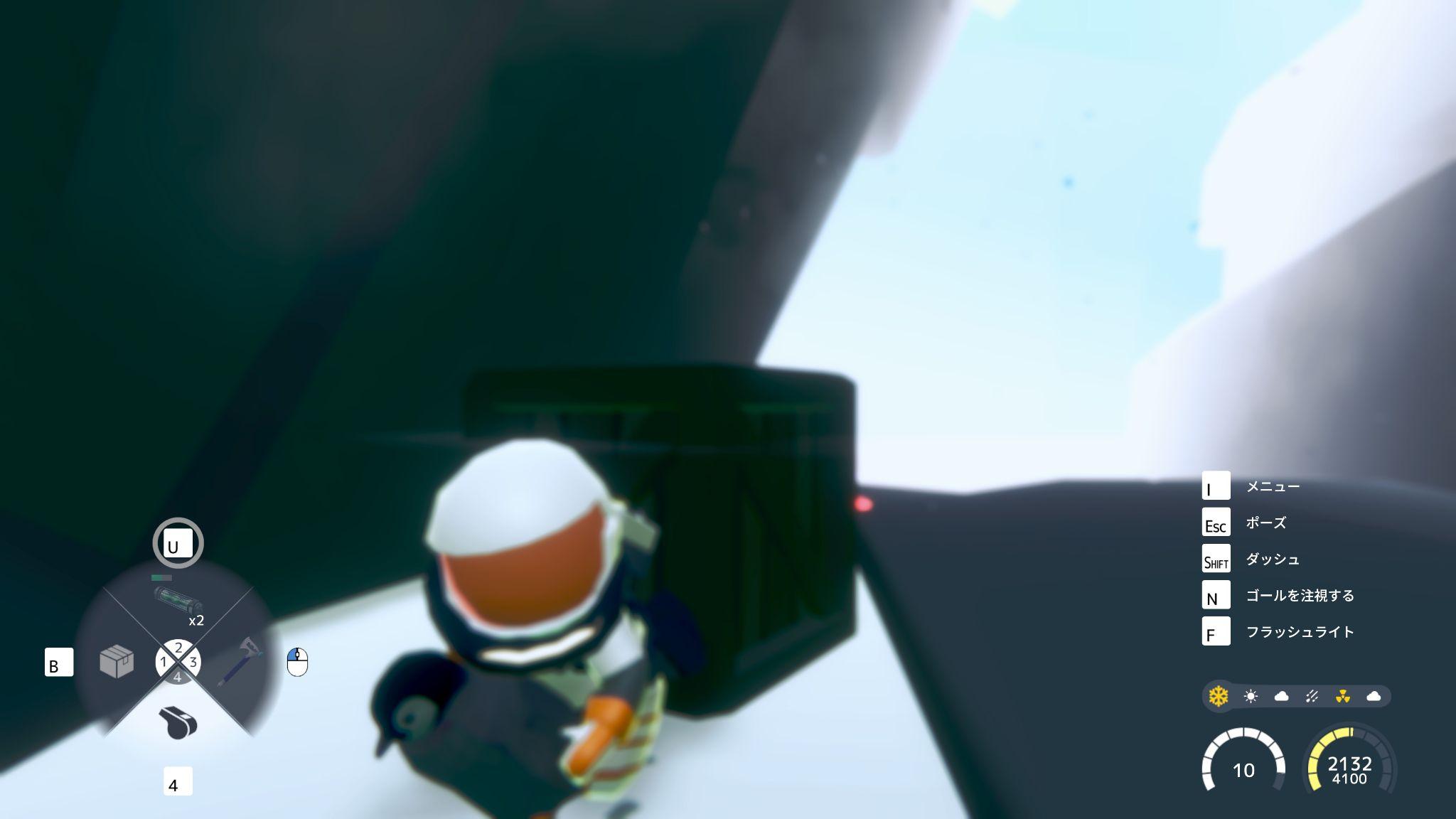 サバイバルアドベンチャーゲーム『南極計画』先行プレイレビュー・評価・感想：放射線の嵐が襲う南極で「ペンギンを抱きしめて」耐え凌ぐ_016