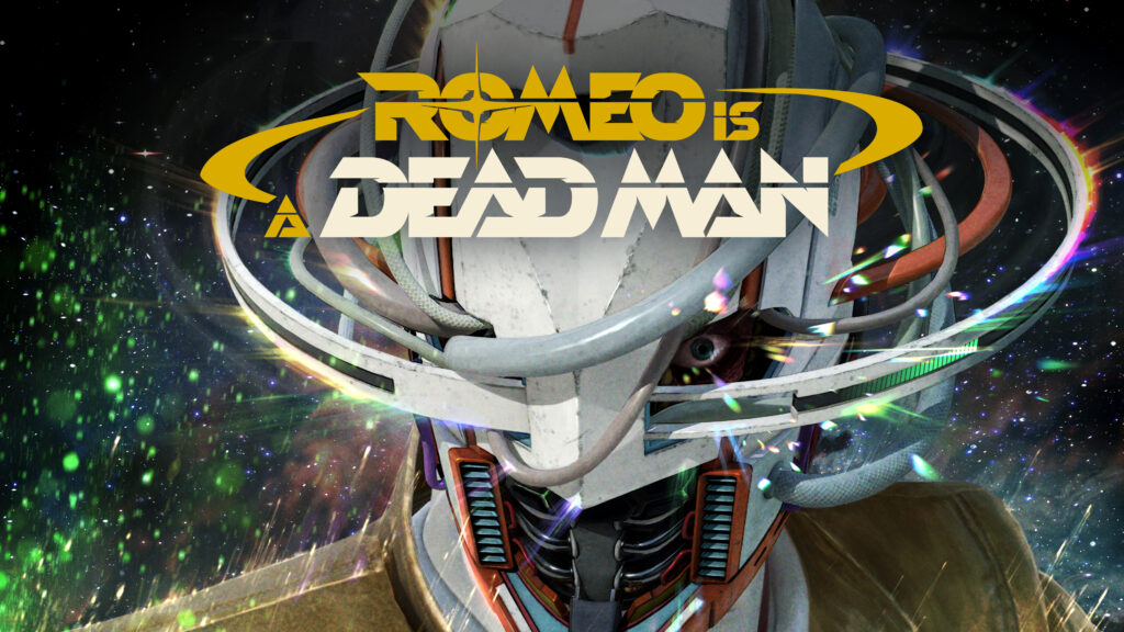 須田剛一氏の新作『ROMEO IS A DEAD MAN』が本日2月11日より発売開始。半死半生のマスクマン「ロミオ」が主人公のウルトラ・バイオレンスSF。銃火器や剣を使い分けながら敵を撃破していく“ブラッディアクション”