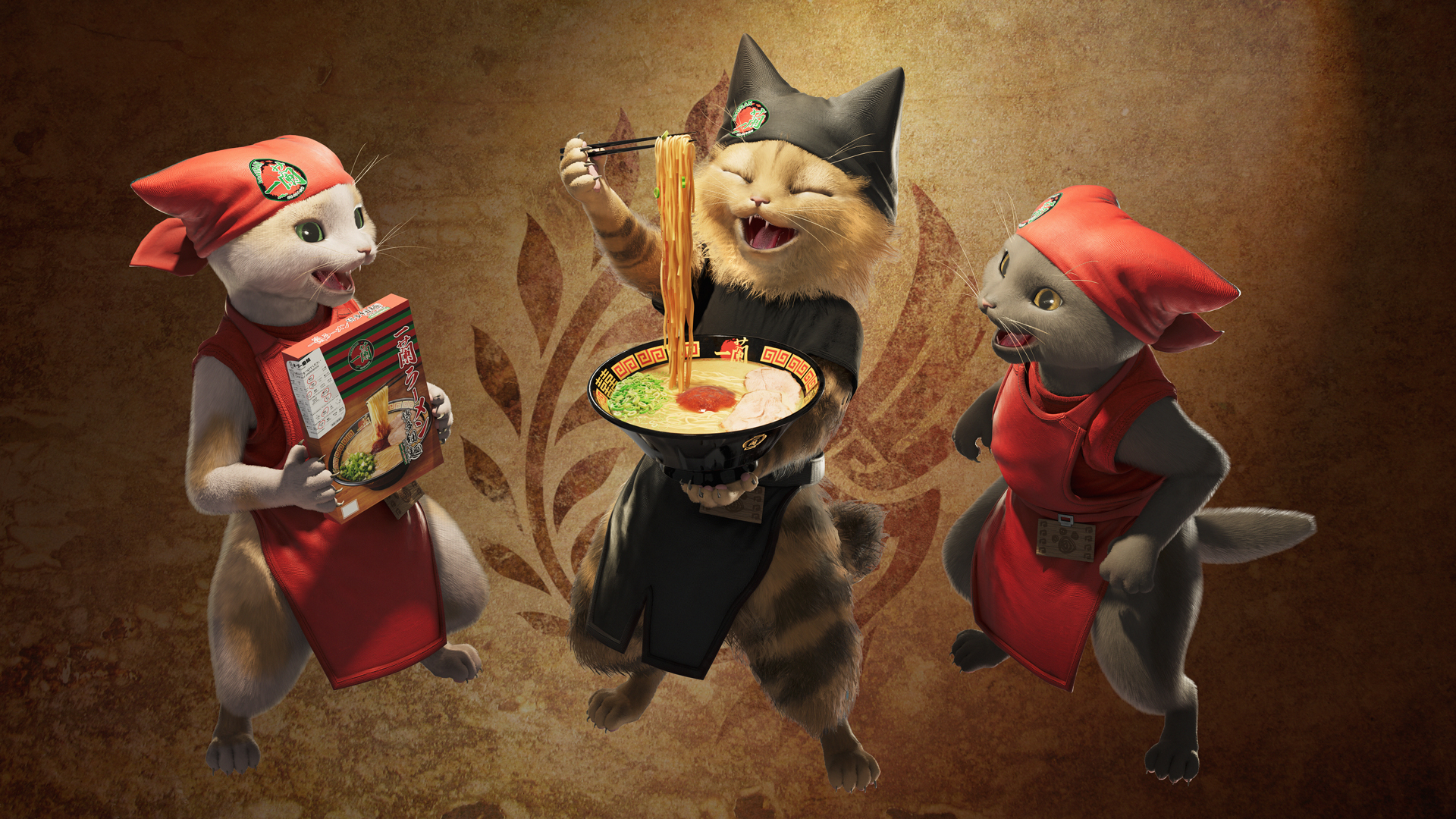 『モンハンワイルズ』ゲーム内に「一蘭」のラーメンが降臨_001