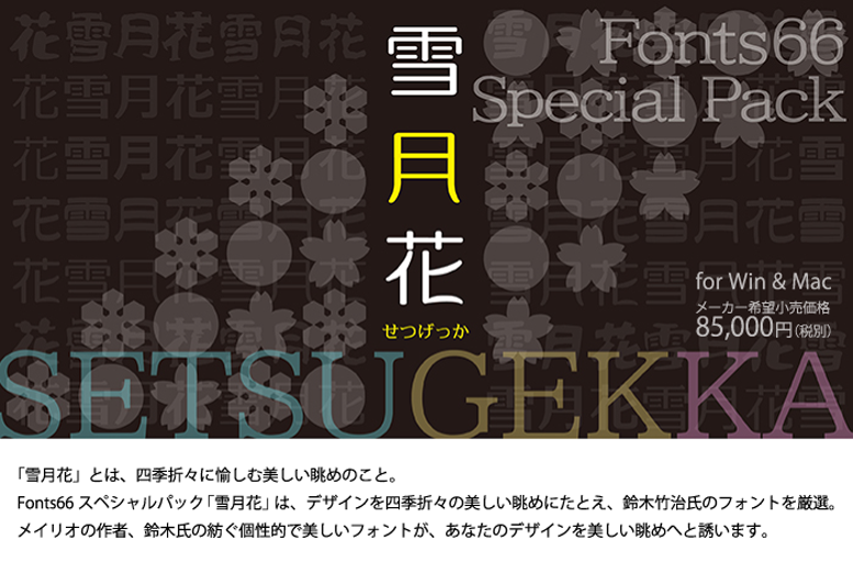 109書体を収録した「Fonts66コンプリートパック」が“27万4795円→2980円”で購入できてしまうセール実施中_001