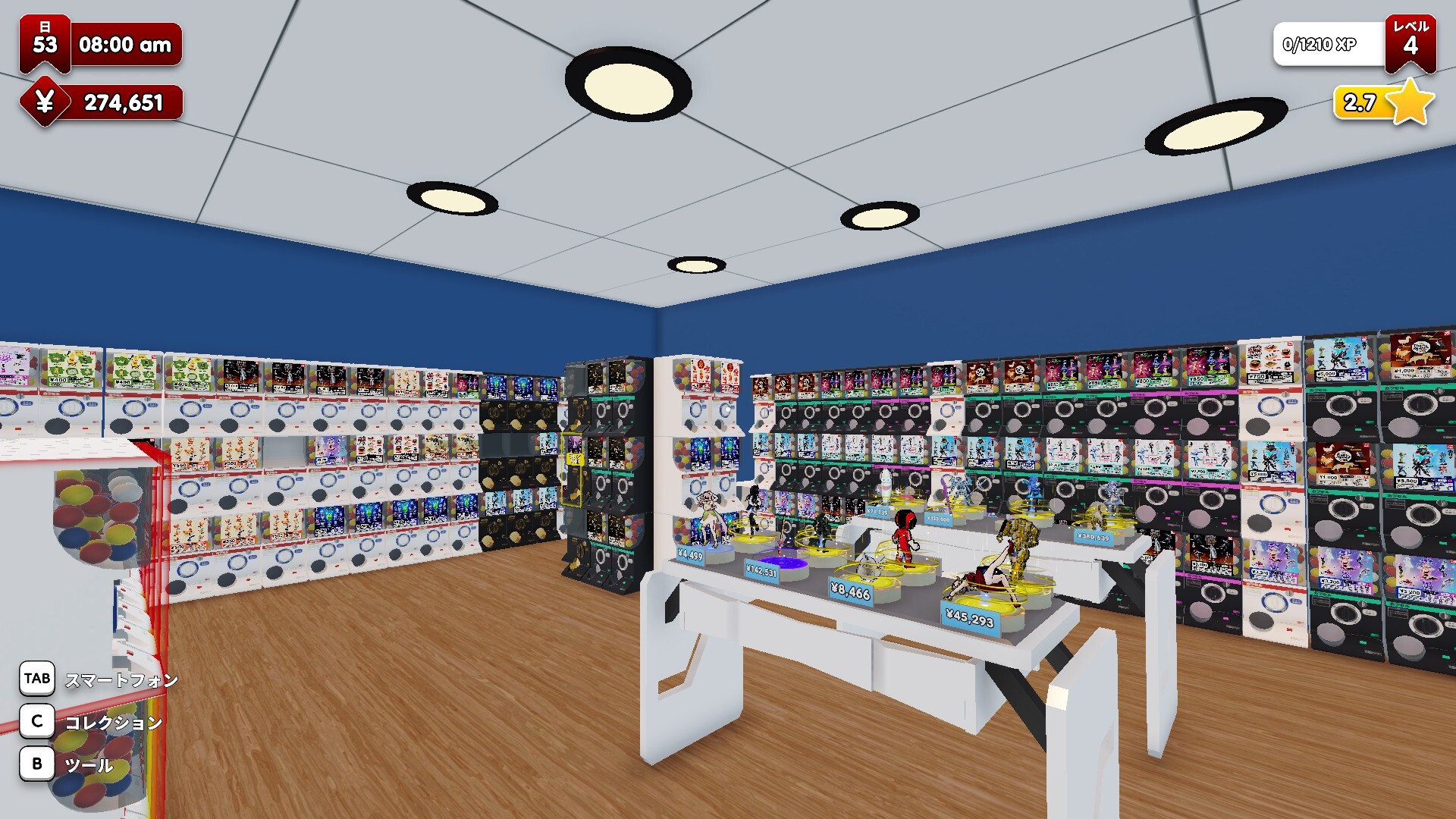 『秋葉原のガチャショップシミュレーター』体験版が配信中_001