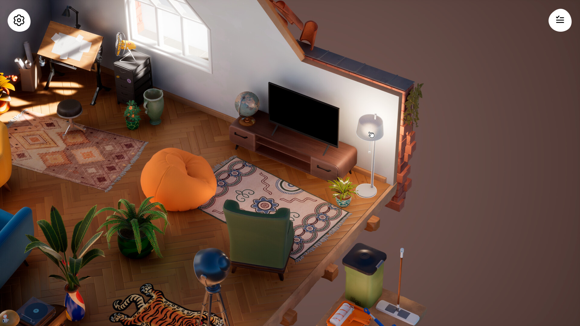 『Hozy』体験版が配信開始。ボロボロな部屋を直してステキに装飾するシミュレーションゲーム_003