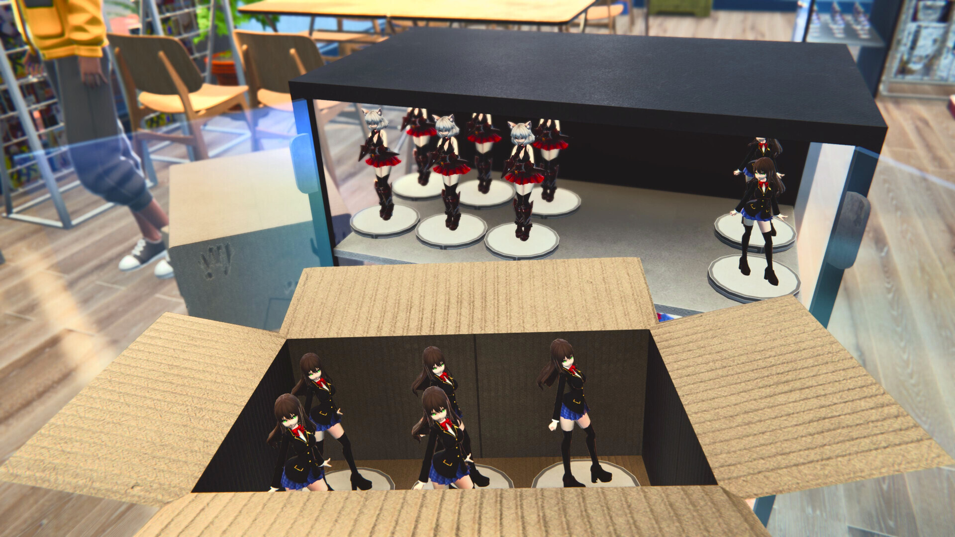 『Anime Shop Simulator』体験版がSteam Nextフェスで人気。4人マルチ対応、アニメショップ経営シミュ_003