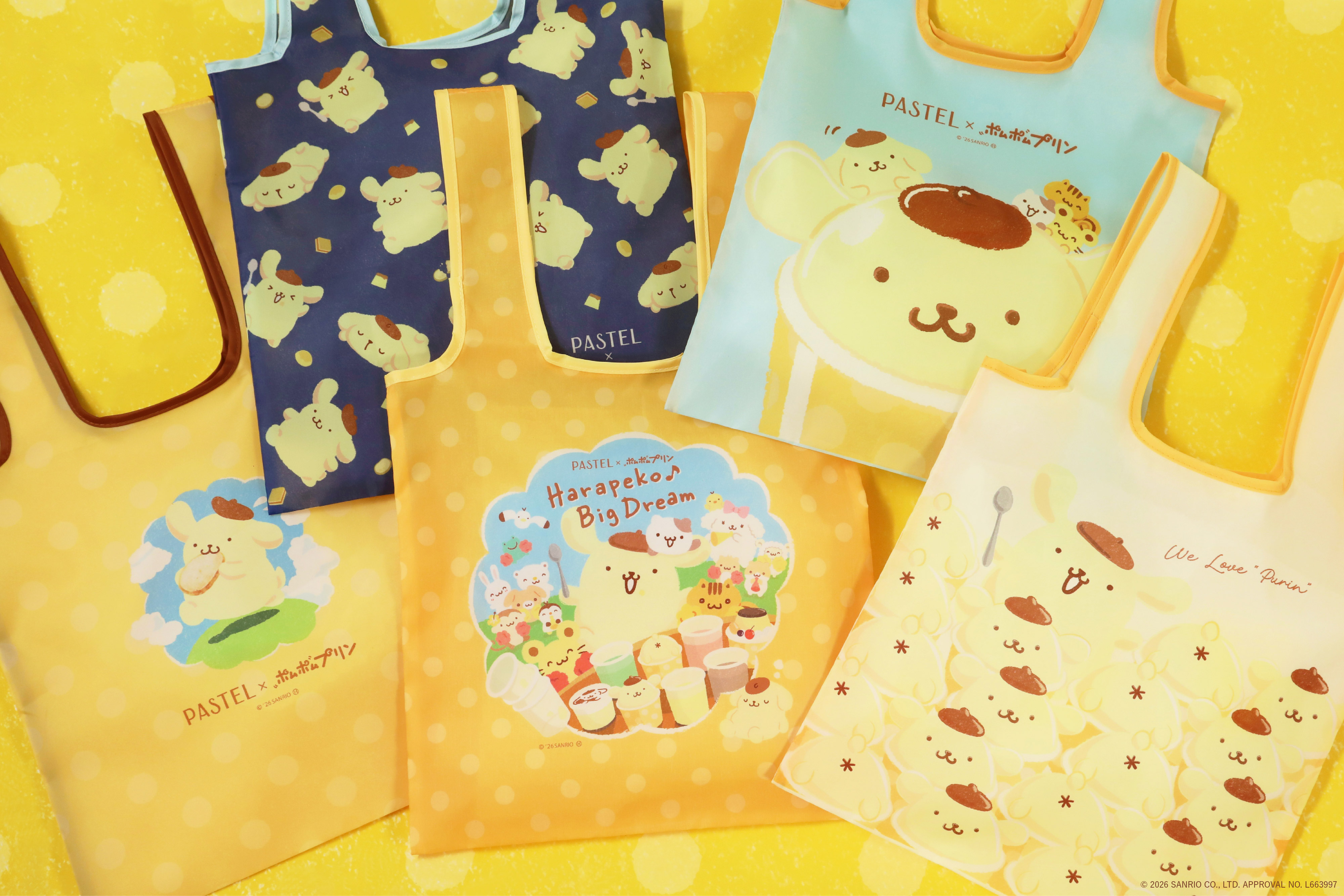 ポムポムプリンの“おしり”がプリンになった「パステル」コラボ商品などが3月より登場_018