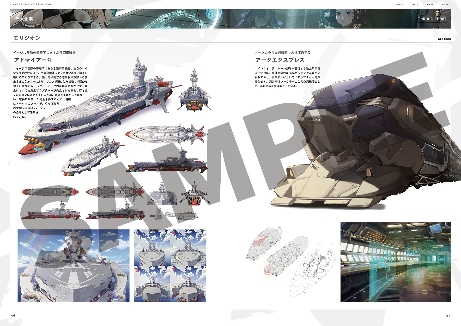 『NIKKE』公式設定資料集の予約受付が開始_007