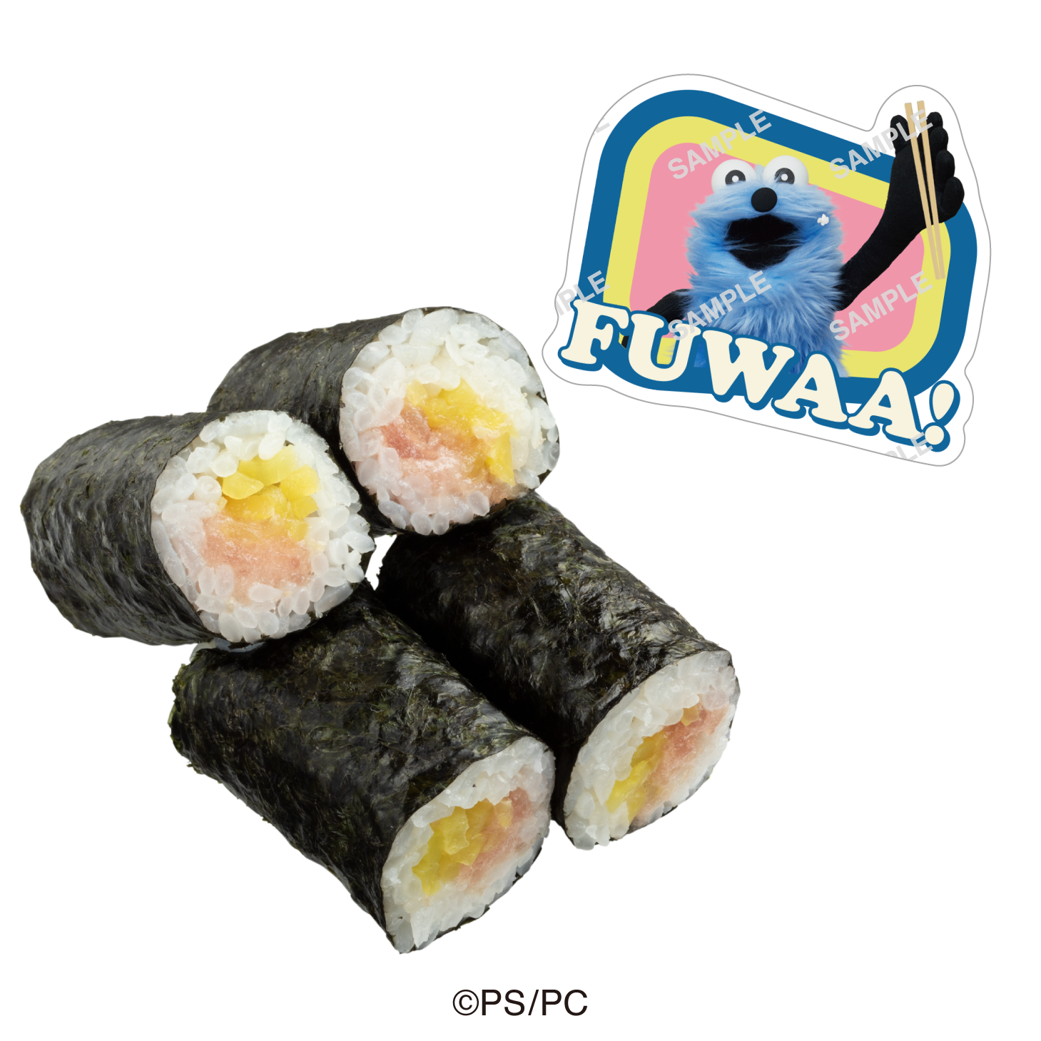 「スシロー」と『パペットスンスン』コラボ第2弾が3月4日より開催決定。新たに「ツクツク」「ファンファン」デザインのグッズも登場_012