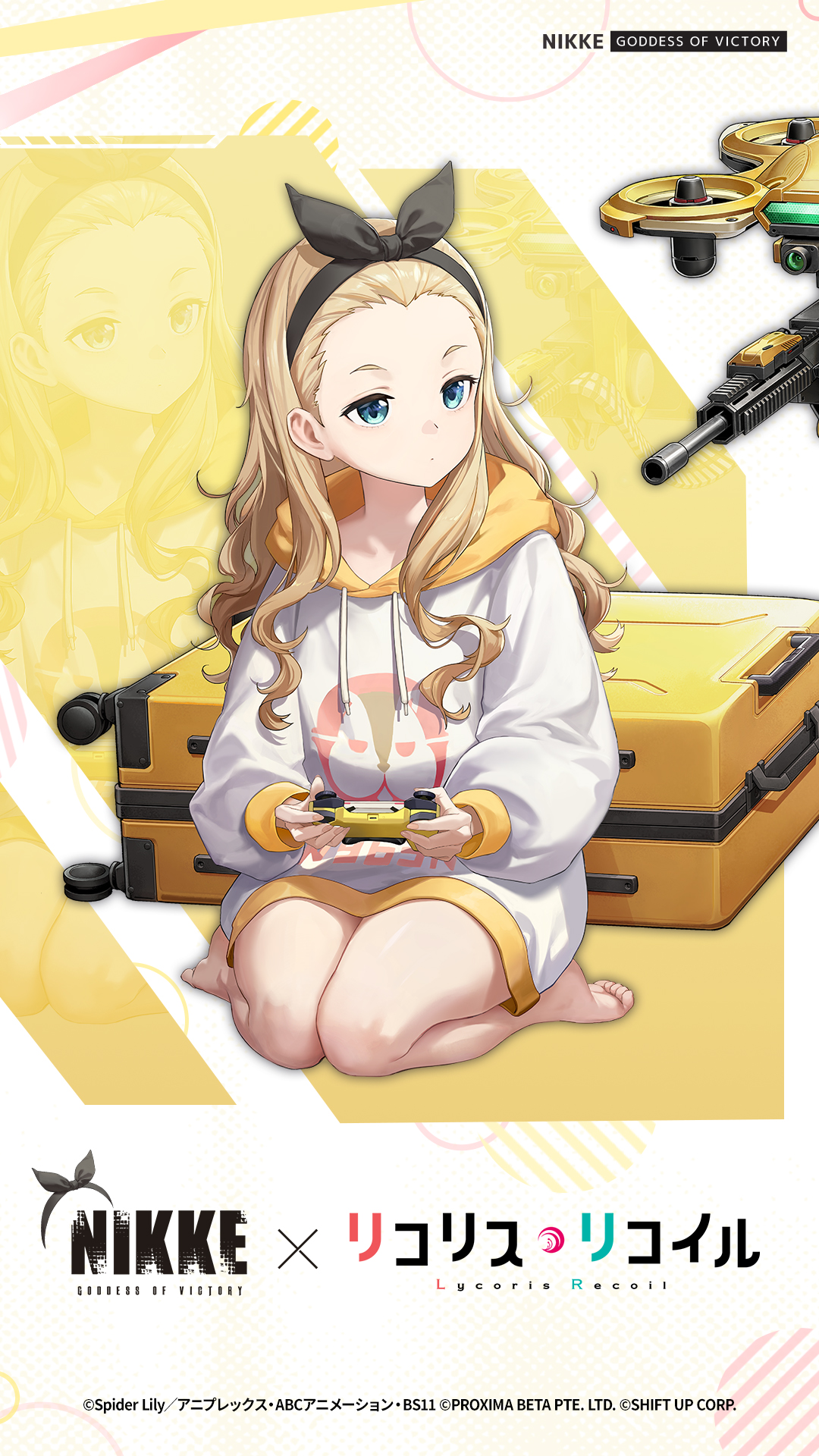 『NIKKE』×『リコリス・リコイル』コラボが配信。コラボキャラ「クルミ」「千束」「たきな」が登場_003