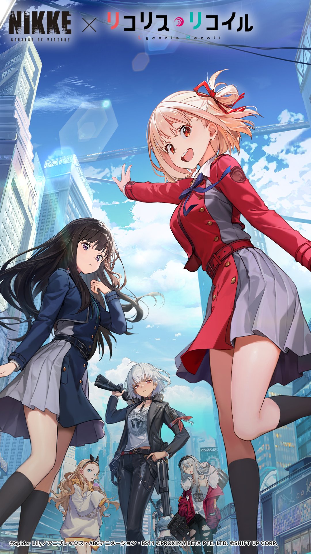 『NIKKE』×『リコリス・リコイル』コラボが配信。コラボキャラ「クルミ」「千束」「たきな」が登場_015