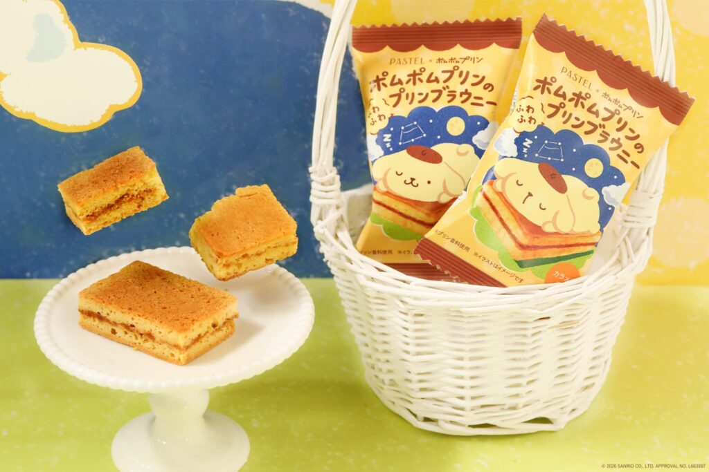ポムポムプリンの“おしり”がプリンになった「パステル」コラボ商品などが3月より登場_014