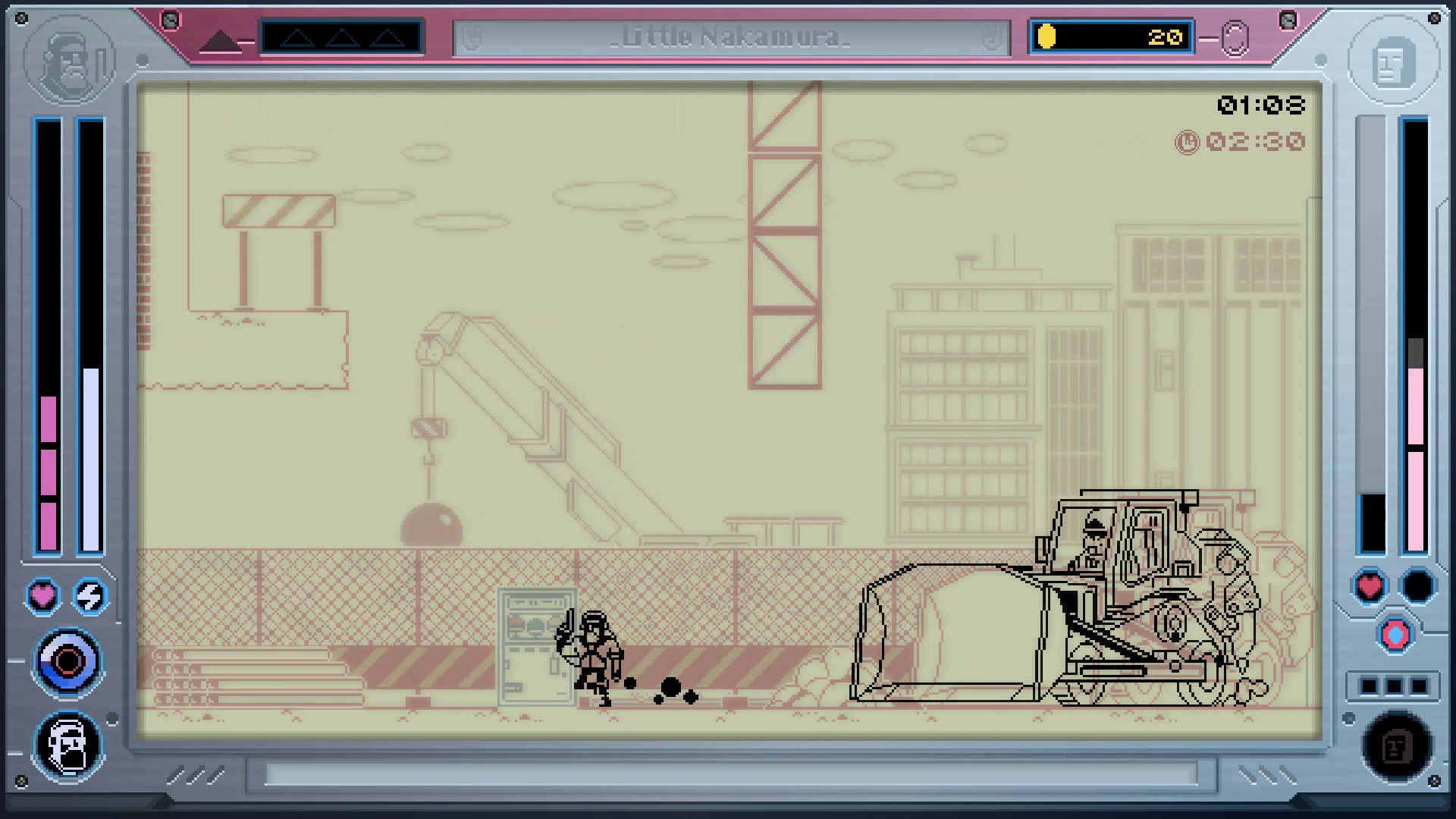 80年代液晶ゲームをオマージュした2Dシューティング『Future Knight』Steamストアページが公開_002