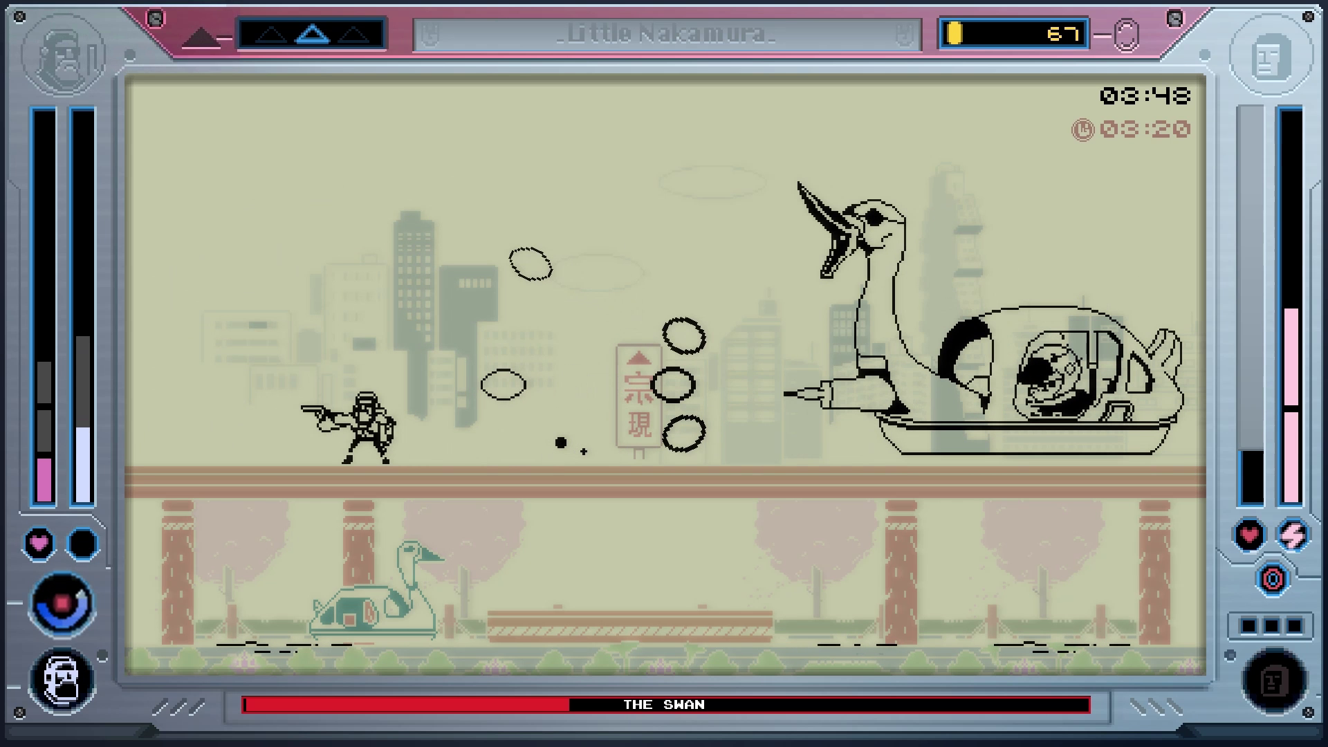 80年代液晶ゲームをオマージュした2Dシューティング『Future Knight』Steamストアページが公開_008