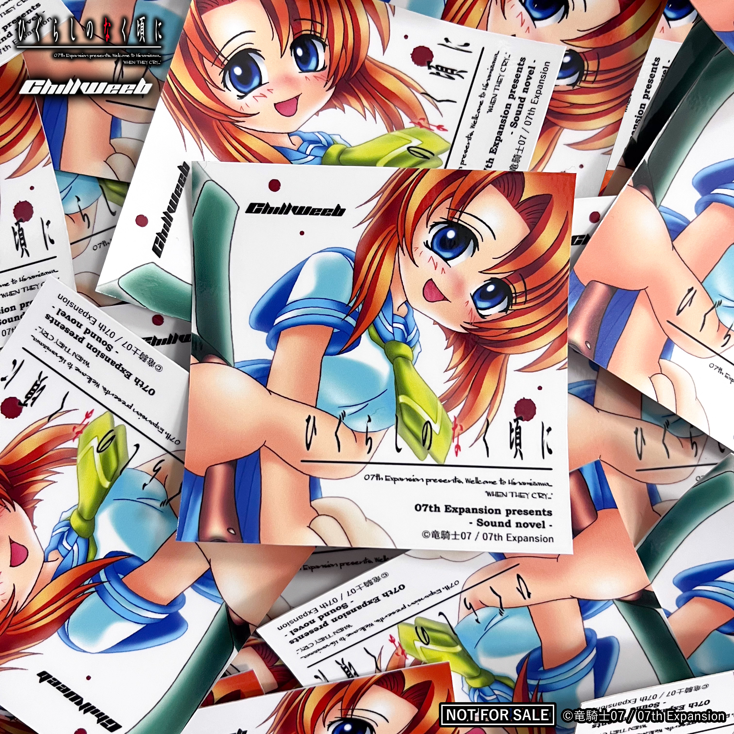 『ひぐらしのなく頃に』『うみねこのなく頃に』原作ゲーム版イラストのコラボTシャツが4月4日より発売決定_004