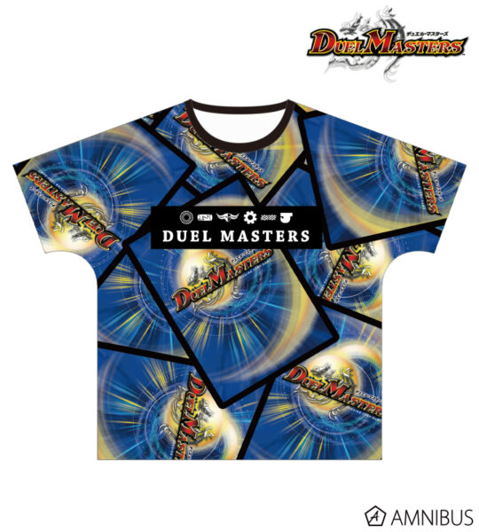 『デュエル・マスターズ』カード裏面を全面にプリントしたTシャツが予約受付中。「蒼き団長 ドギラゴン剣」のリバーシブルスカジャンも_001