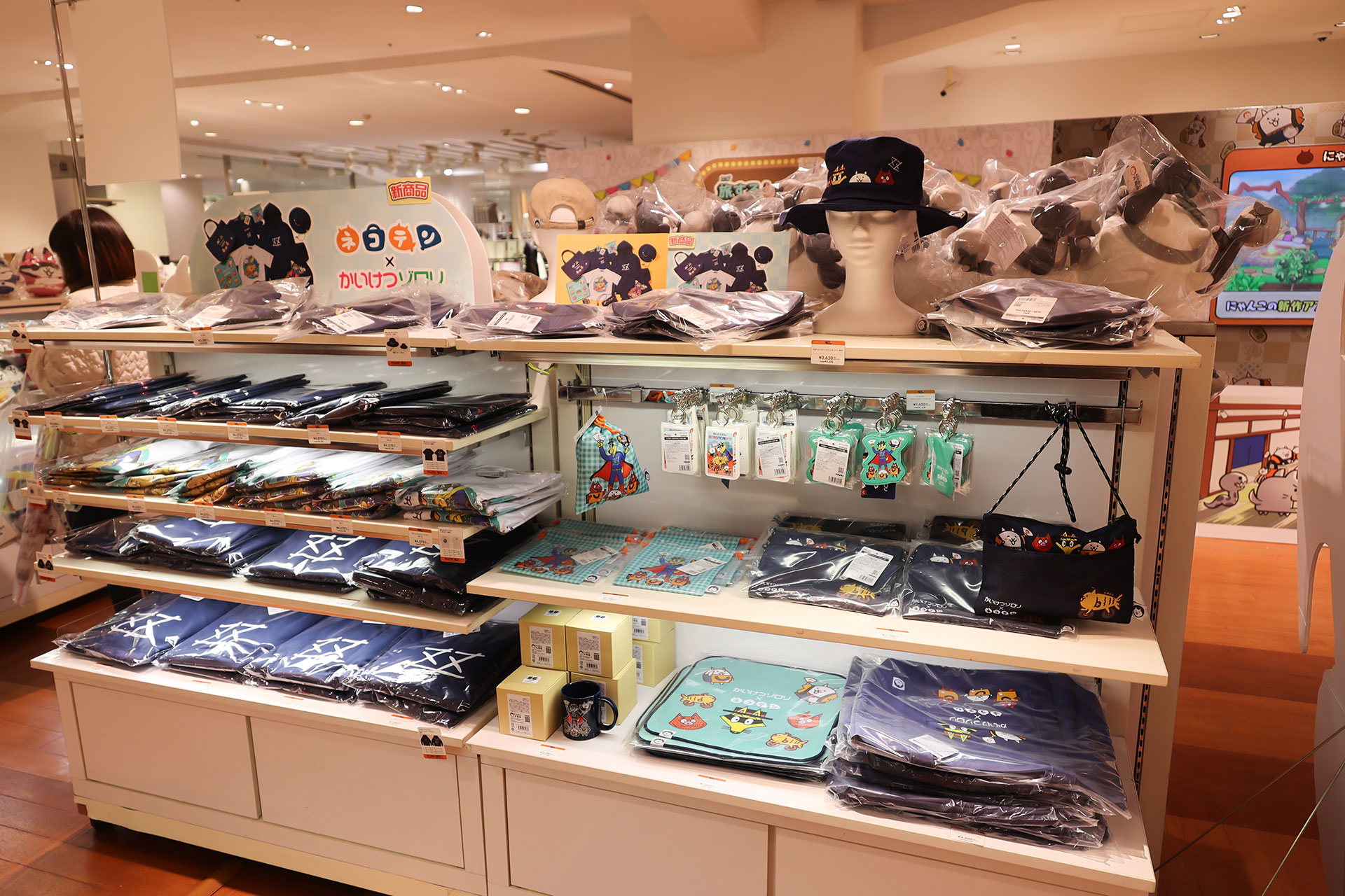 『パズルで豊作！にゃんこ村』イベントが西武渋谷店で開催中。ぬいぐるみからジャンボクッションまで、約600点のグッズがお出迎え_020