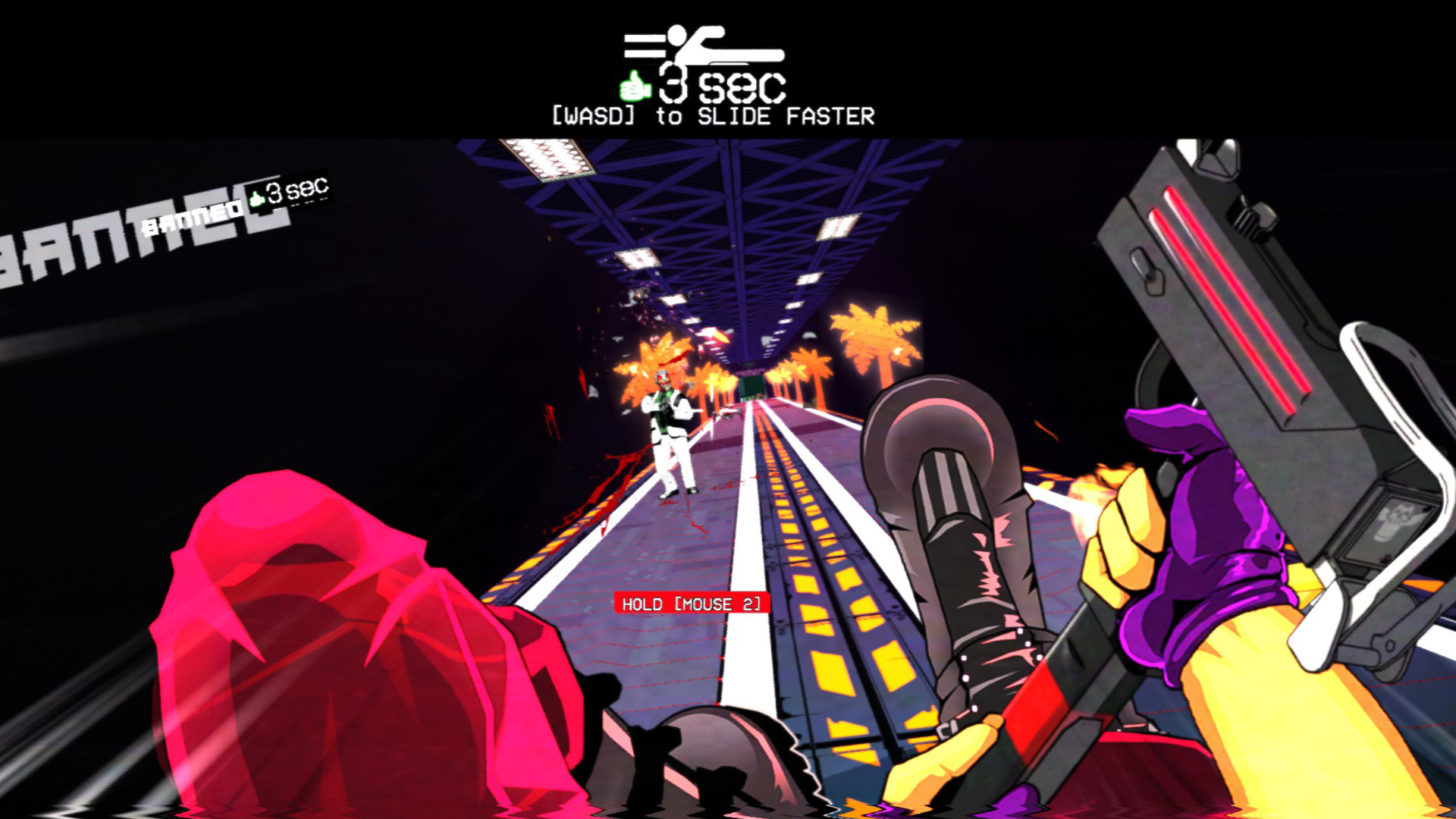 『MULLET MAD JACK』Nintendo Switch版が4月30日に発売。レトロアニメに影響されたハイスピードFPS_004