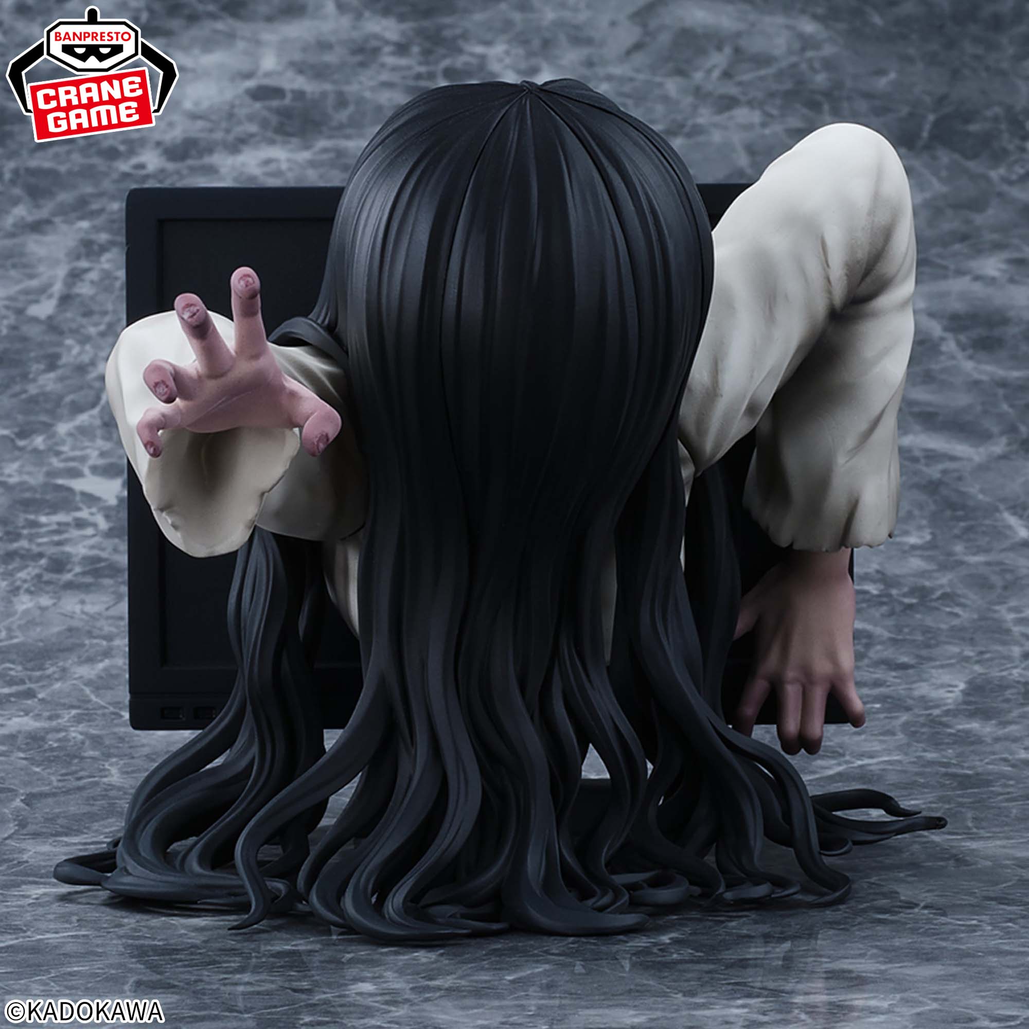 「貞子 のろいの胸像フィギュア-貞子-」は、プライズ景品として8月に登場予定_003