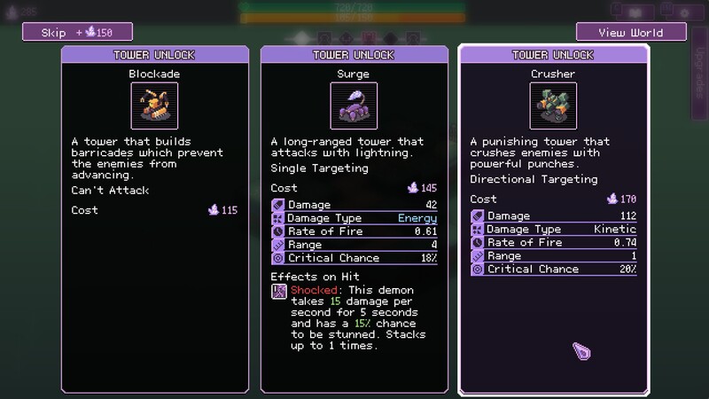 『Repel The Rifts』Steamで30％オフのセール中。地形タイルを操作できるタワーディフェンス_006