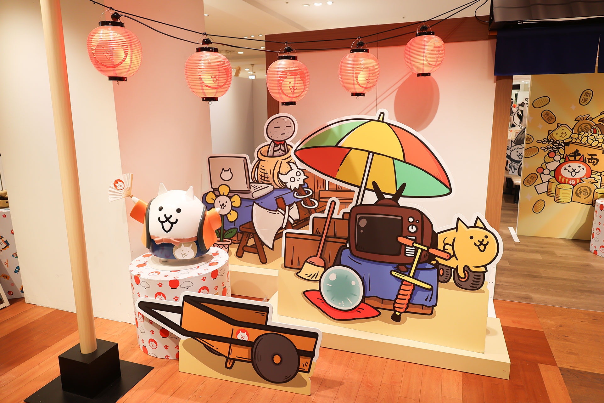 『パズルで豊作！にゃんこ村』イベントが西武渋谷店で開催中。ぬいぐるみからジャンボクッションまで、約600点のグッズがお出迎え_007