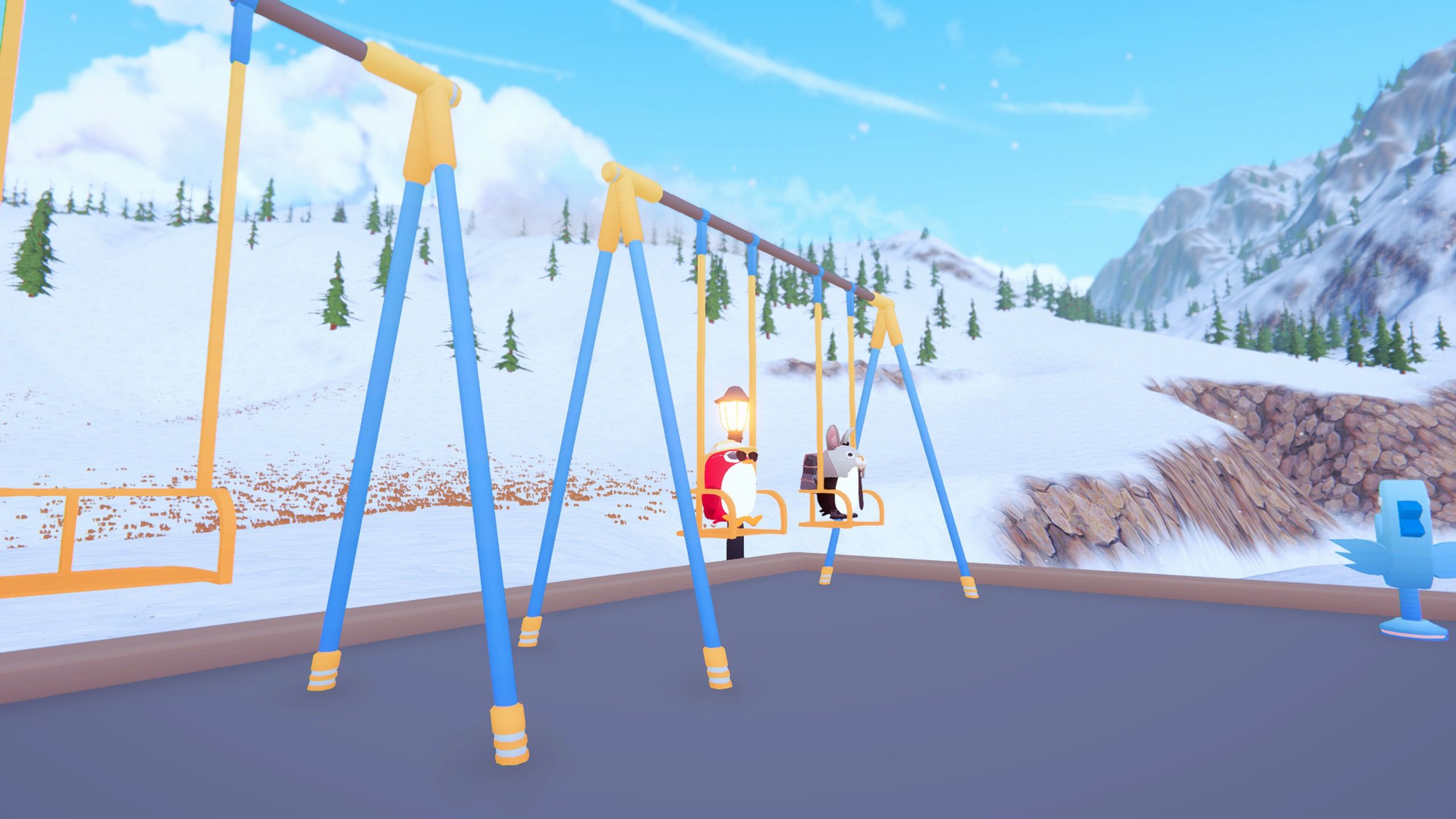 ペンギンになって釣りやスキーを楽しめるゲーム『A Game About Penguins』無料体験版がSteamで配信中_003