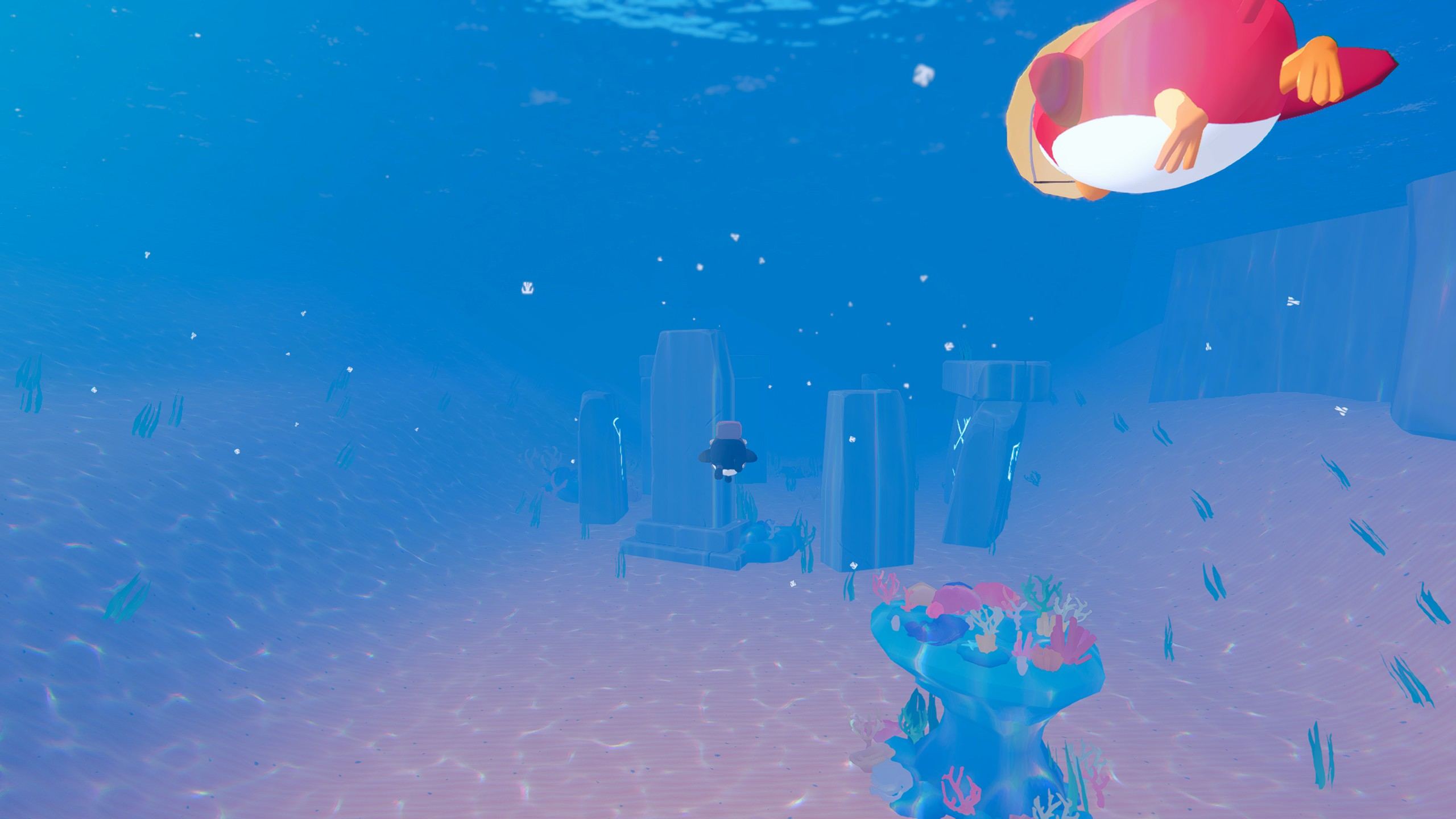 ペンギンになって釣りやスキーを楽しめるゲーム『A Game About Penguins』無料体験版がSteamで配信中_005