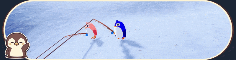 ペンギンになって釣りやスキーを楽しめるゲーム『A Game About Penguins』無料体験版がSteamで配信中_001