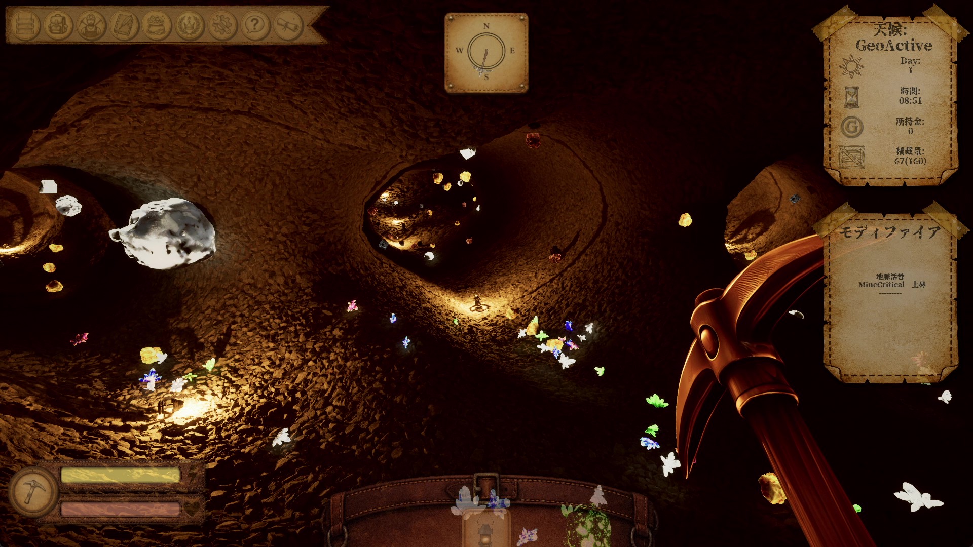 『InfinityMine』が4月5日にSteamで無料デモ版を公開。自動生成の地下世界で鉱石を掘って、売って、借金を返す_001