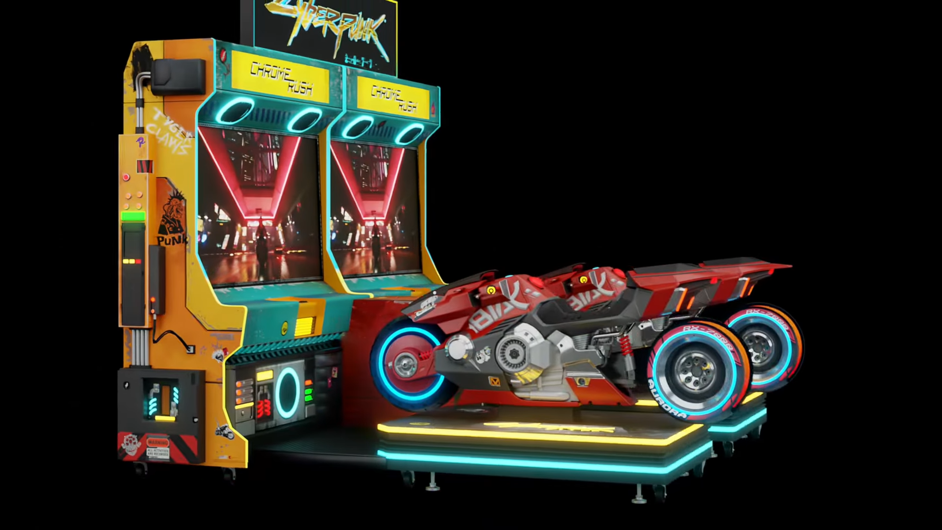 『サイバーパンク2077』を題材にしたアーケードレースゲーム『Cyberpunk 2077: Chrome Rush』海外で発表_013