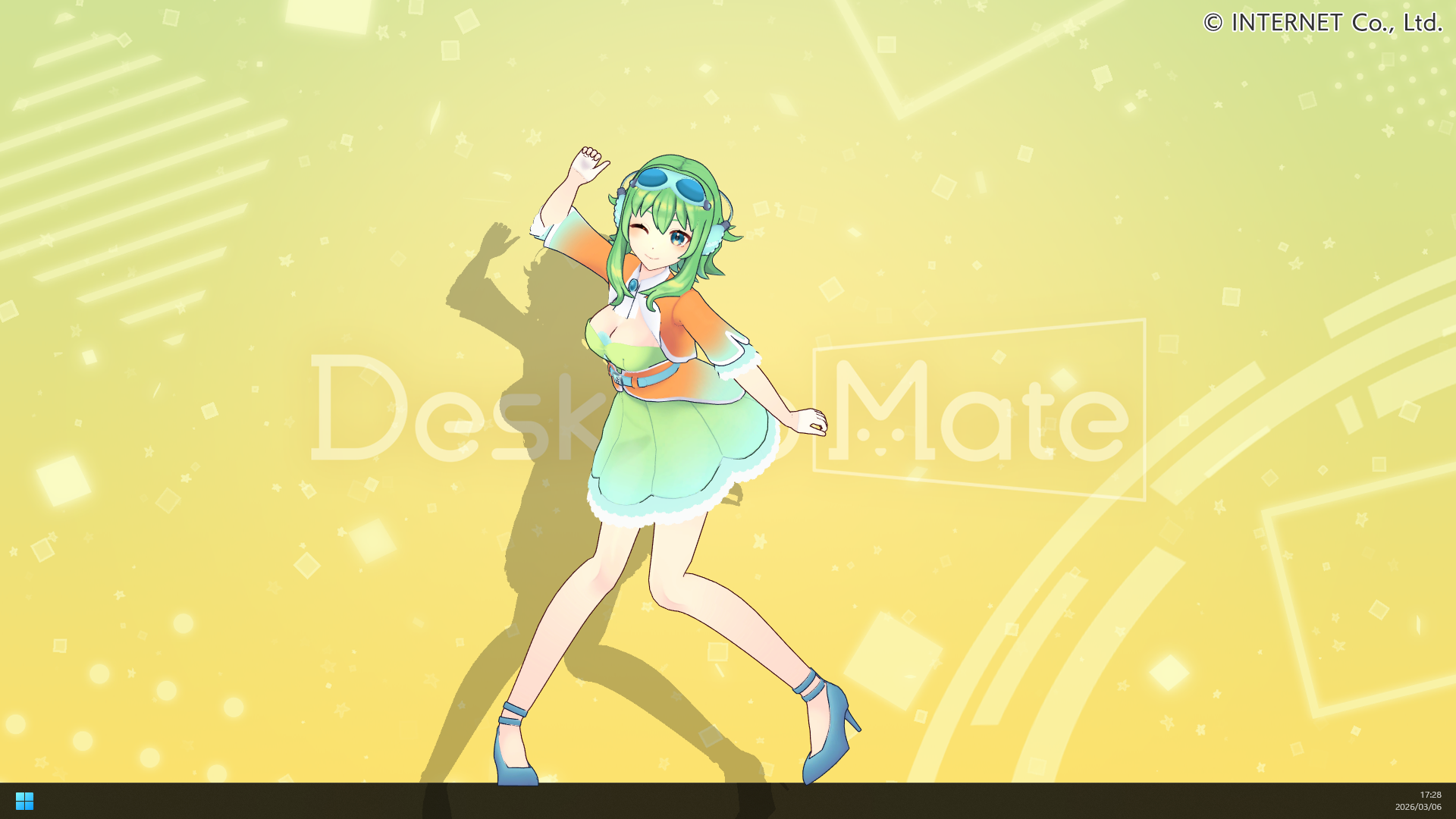 「GUMI」がデスクトップを彩る。『Desktop Mate』の新DLCが4月2日より発売へ_002