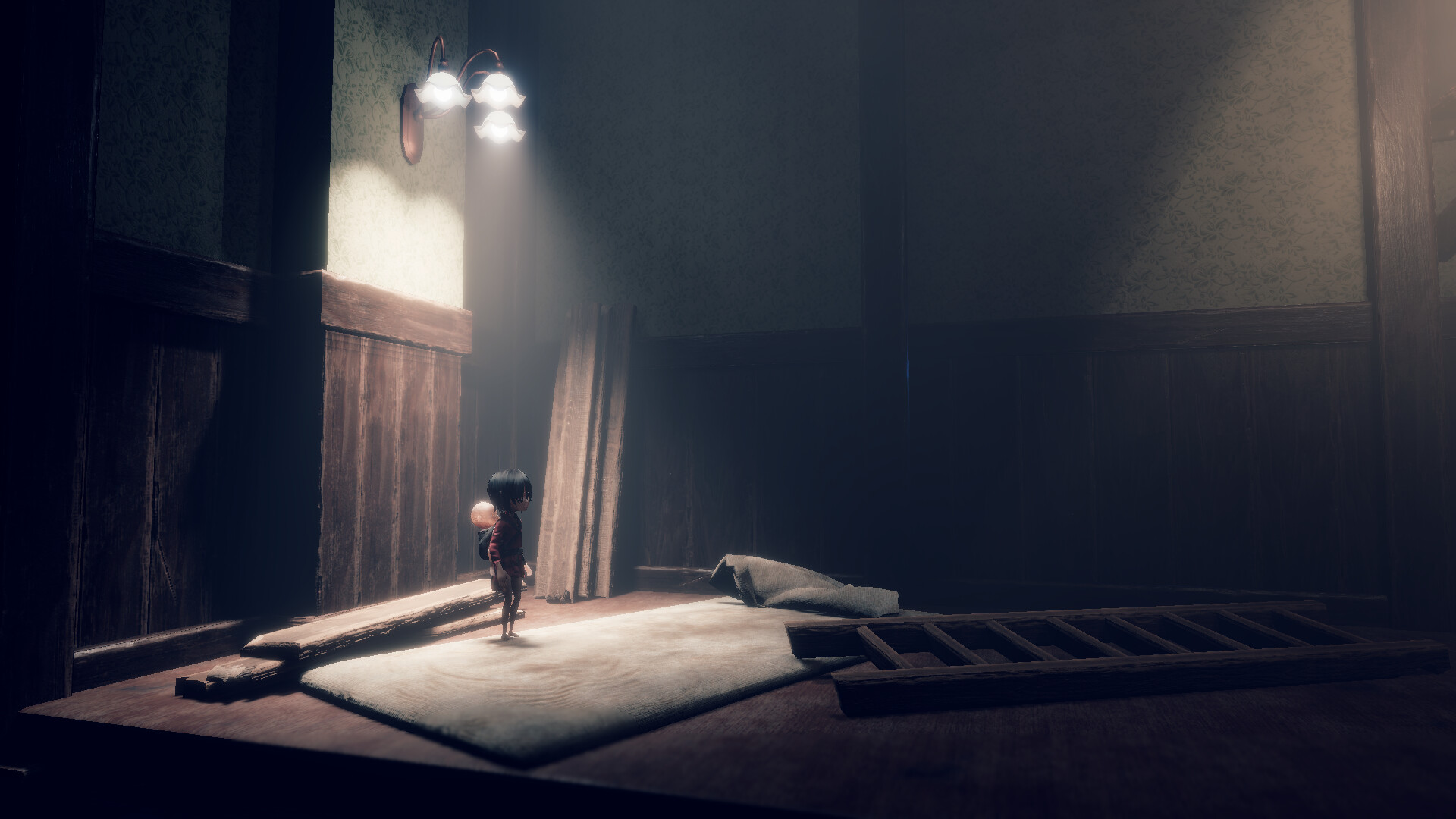 赤ん坊を抱えて脱出を目指すゲーム『Lull: Rest After Crying』体験版が3月13日からSteamで配信開始_003