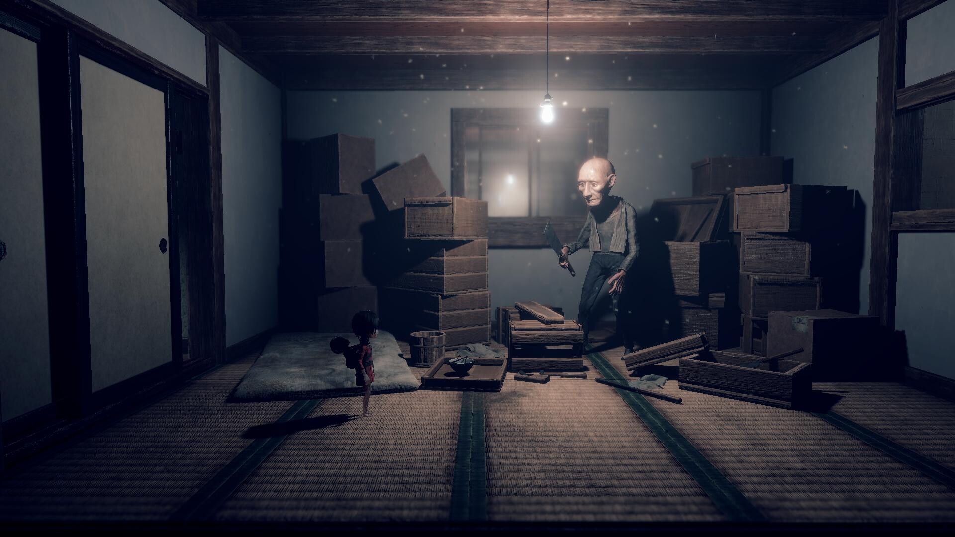 赤ん坊を抱えて脱出を目指すゲーム『Lull: Rest After Crying』体験版が3月13日からSteamで配信開始_001