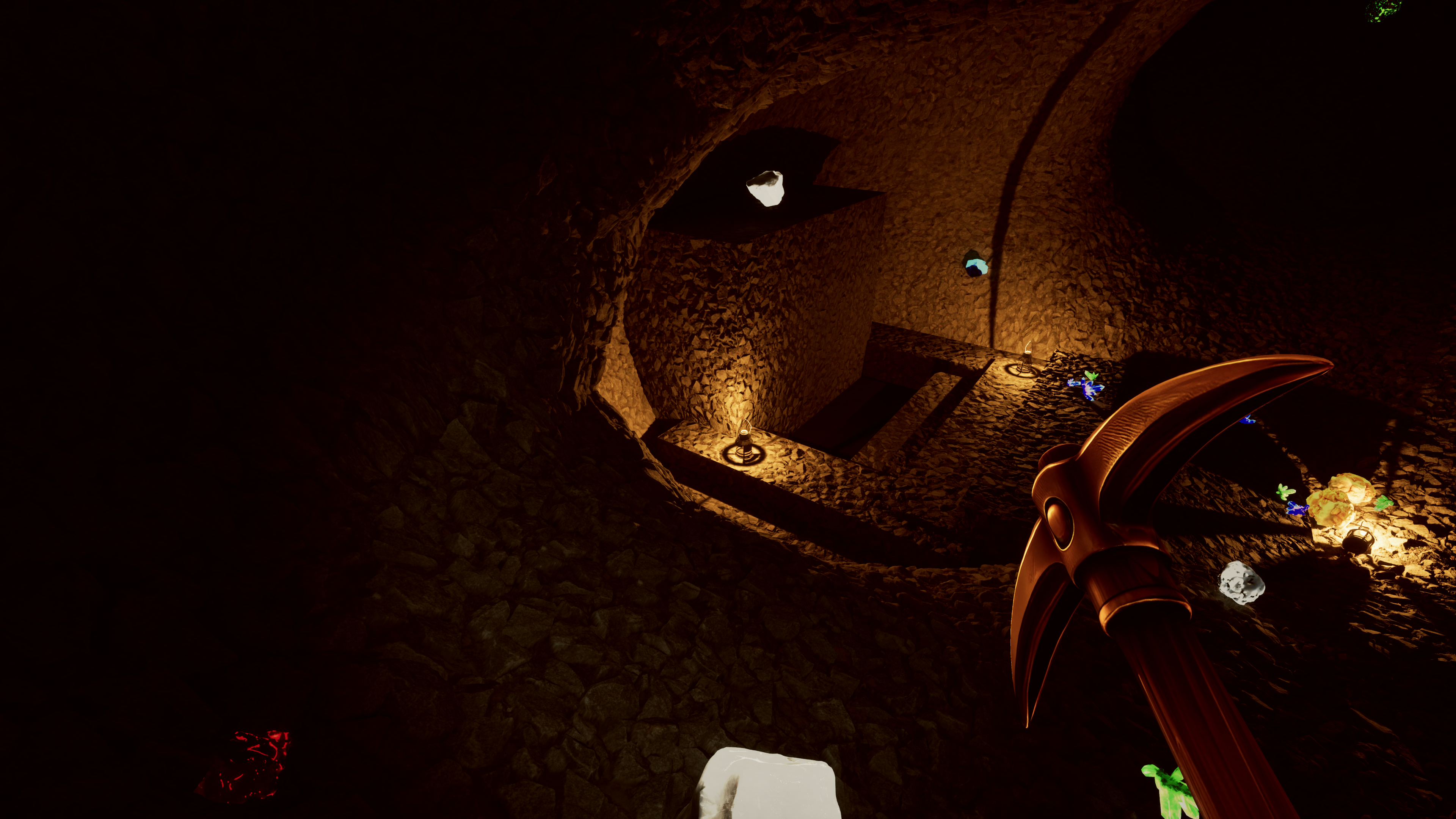 『InfinityMine』が4月5日にSteamで無料デモ版を公開。自動生成の地下世界で鉱石を掘って、売って、借金を返す_003