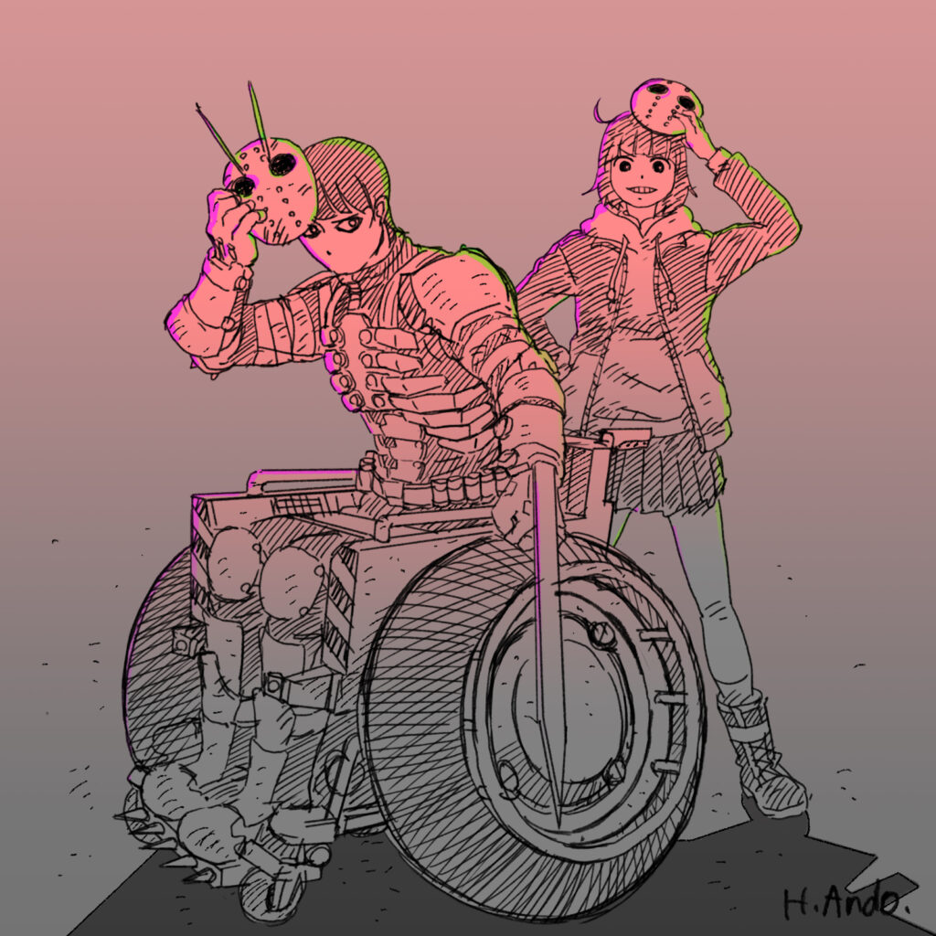 『戦車椅子-TANK CHAIR-』TVアニメ化が決定_011