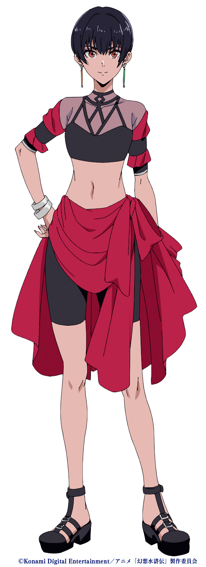 アニメ『幻想⽔滸伝』第4弾イメージビジュアルが公開。追加キャストには笠間 淳氏、松岡禎丞氏、潘めぐみ氏らが決定_017