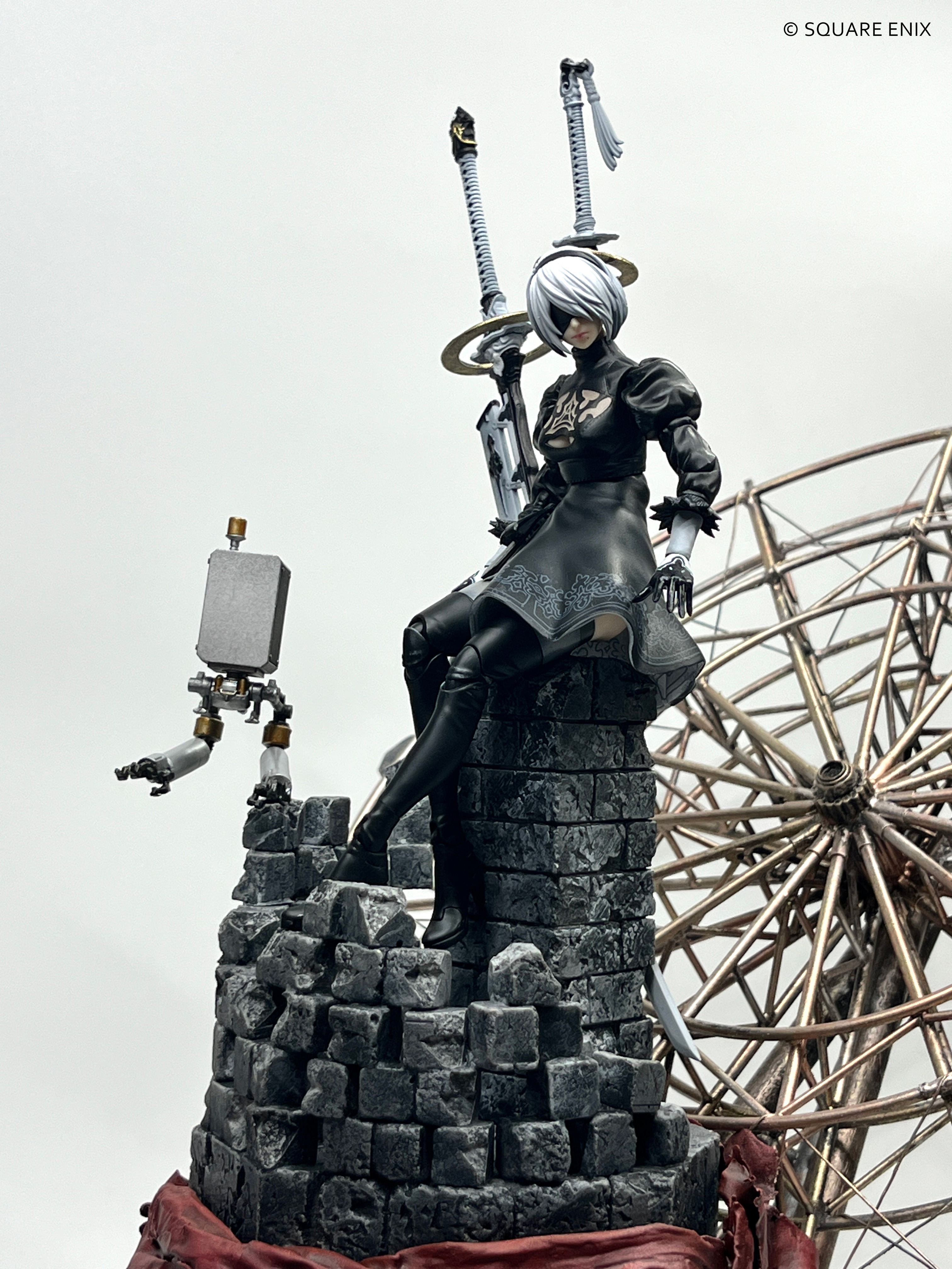 『NieR:Automata』プロジオラマ作家が手がけるジオラマが超カッコいい。制作行程が本日19時よりプレミア公開へ_005