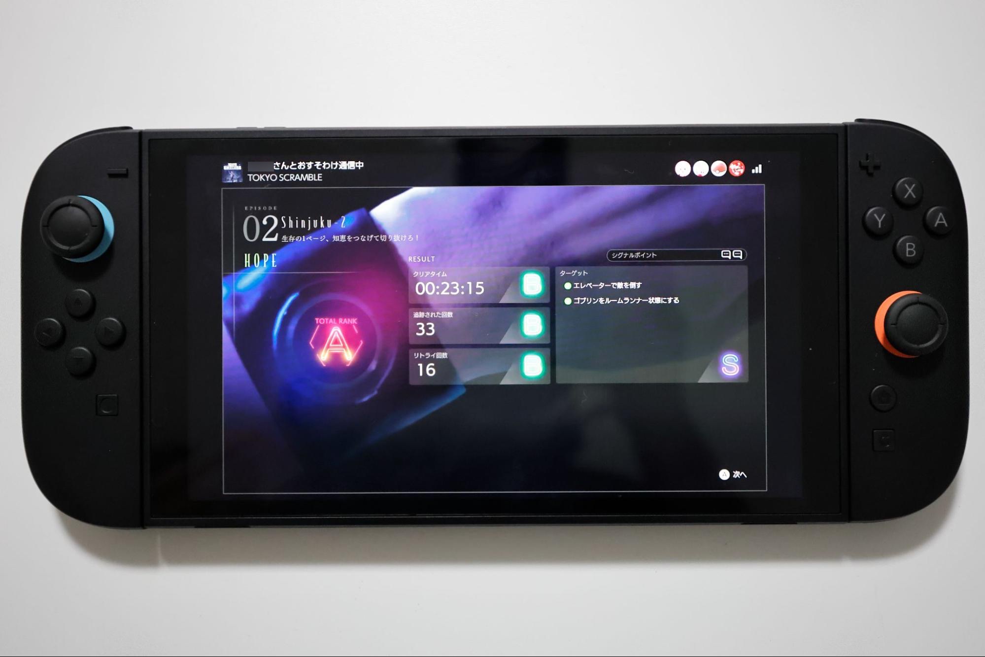 『TOKYO SCRAMBLE』レビュー・評価・感想:マルチプレイは、主人公をみんなで動かす「四人羽織」←???_033