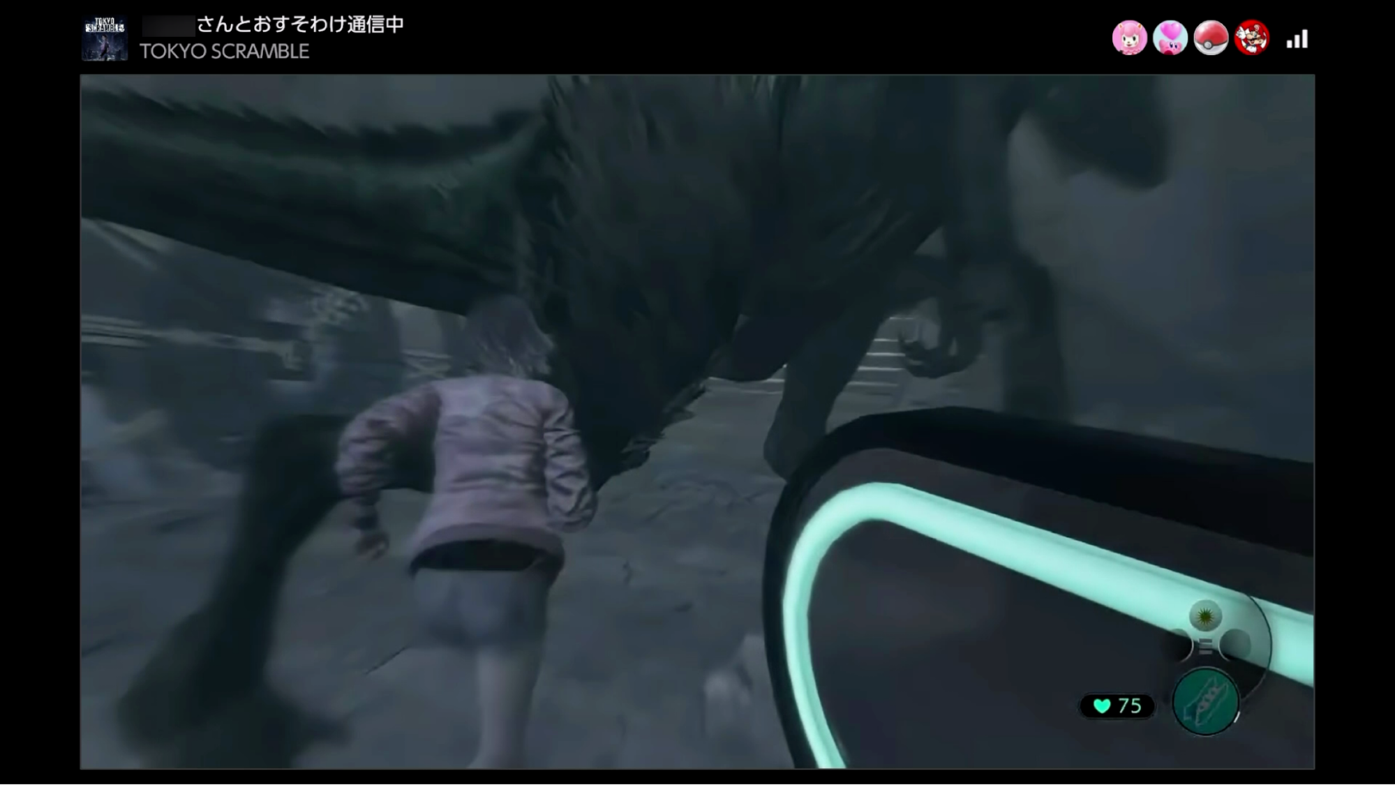 『TOKYO SCRAMBLE』レビュー・評価・感想:マルチプレイは、主人公をみんなで動かす「四人羽織」←???_030