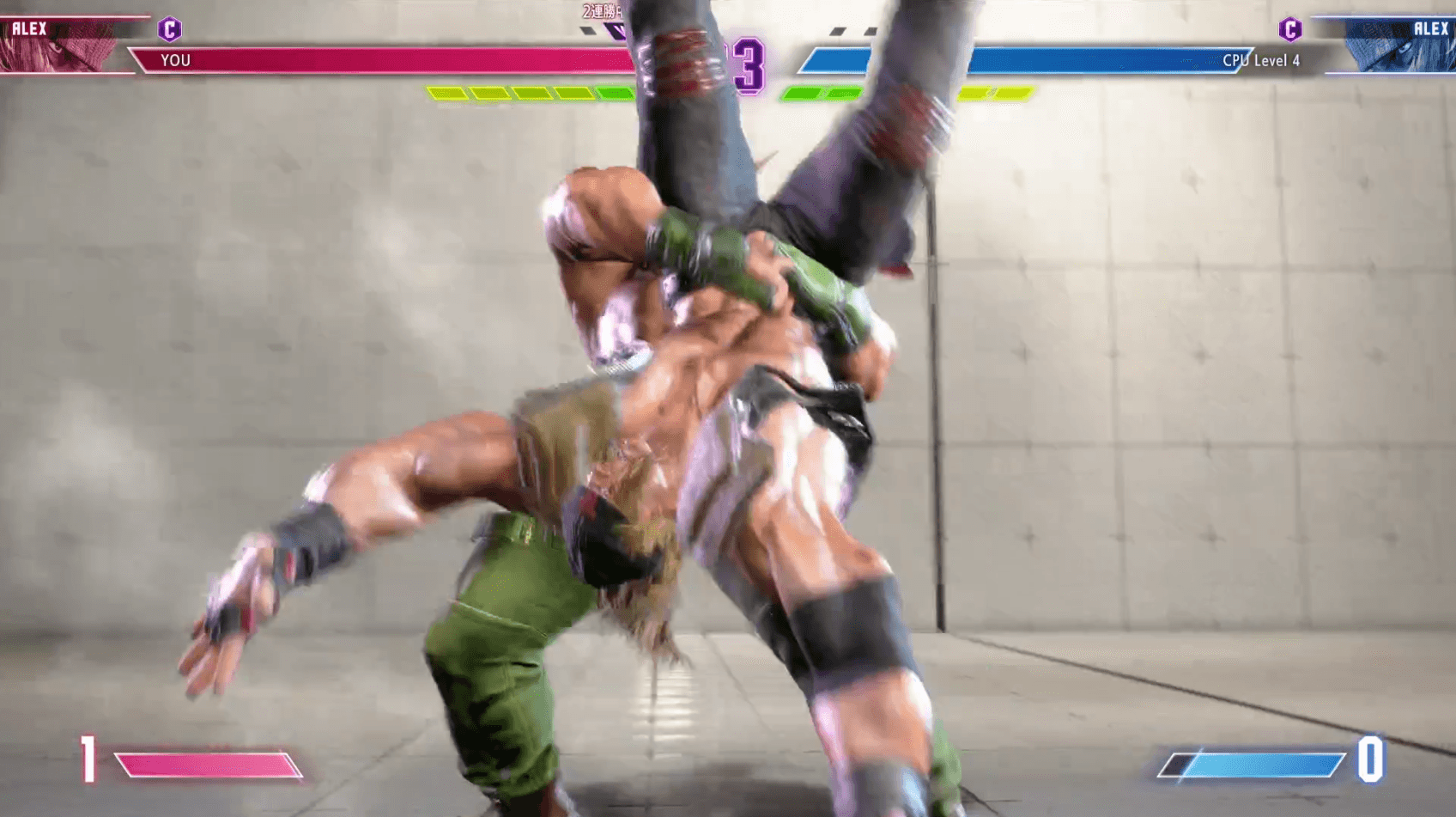 『ストリートファイター6』アレックス先行プレイ｜足関節を極めるスーパーアーツは関節ぐにゃぐにゃのダルシムにもしっかり通じる_010