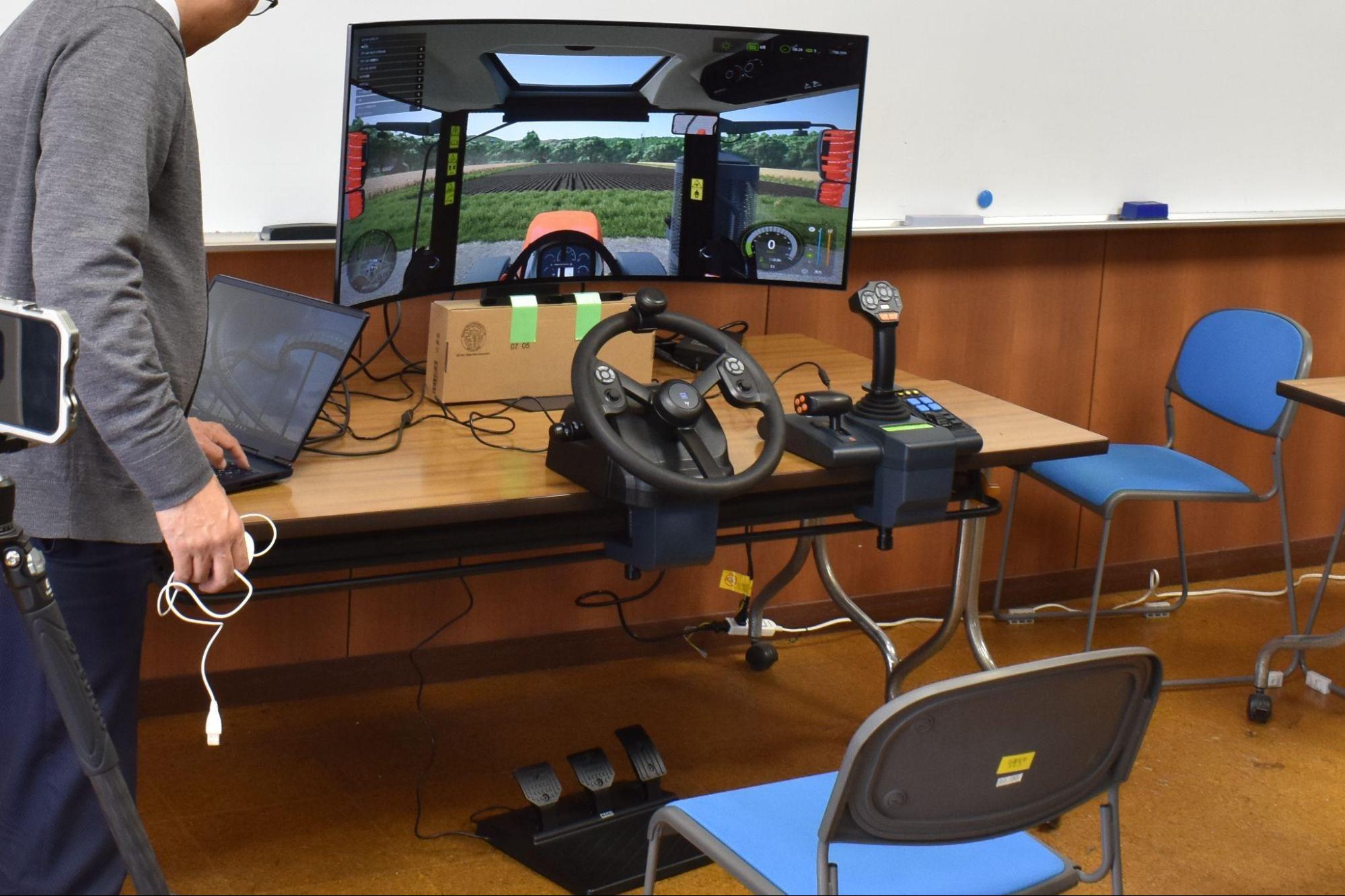 『ファーミングシミュレーター 25』都立農産高等学校・特別授業レポート_004