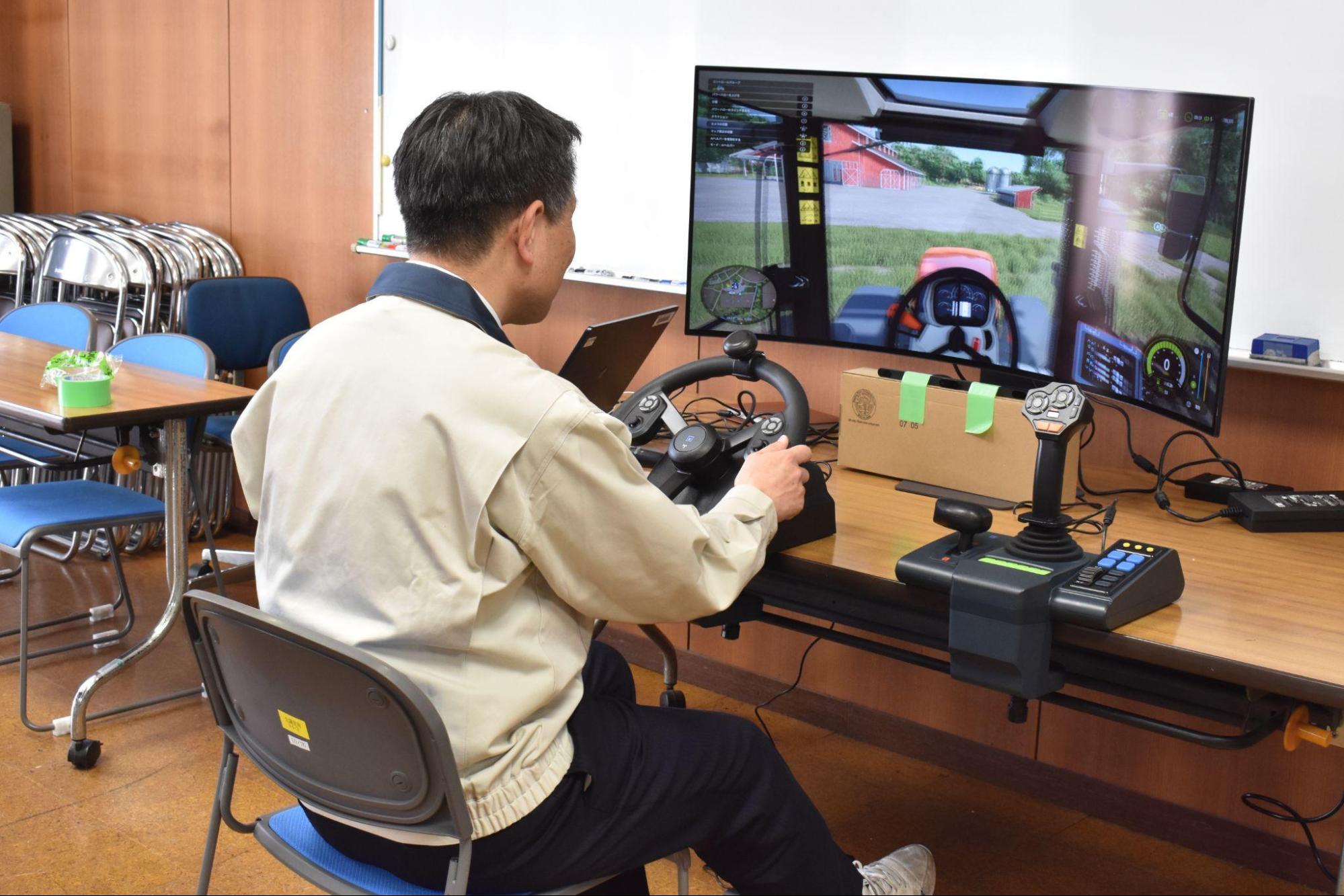 『ファーミングシミュレーター 25』都立農産高等学校・特別授業レポート_006