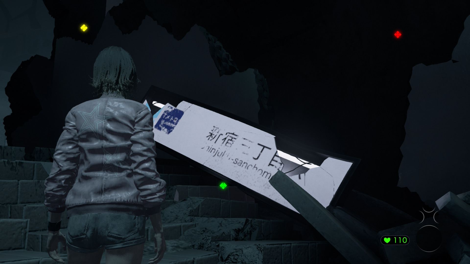 『TOKYO SCRAMBLE』レビュー・評価・感想:マルチプレイは、主人公をみんなで動かす「四人羽織」←???_005