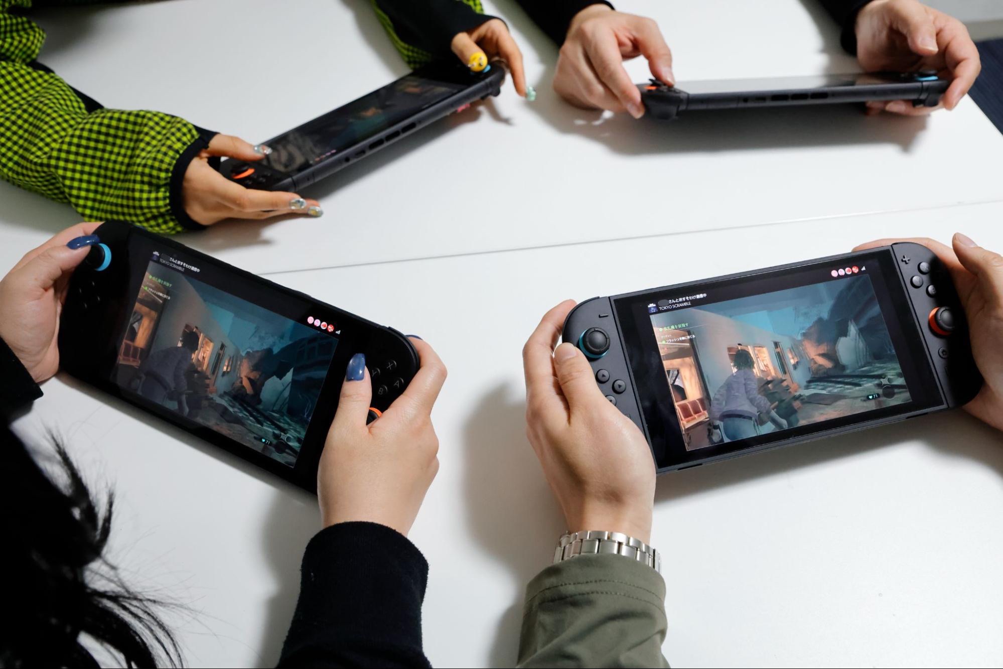 『TOKYO SCRAMBLE』レビュー・評価・感想:マルチプレイは、主人公をみんなで動かす「四人羽織」←???_013