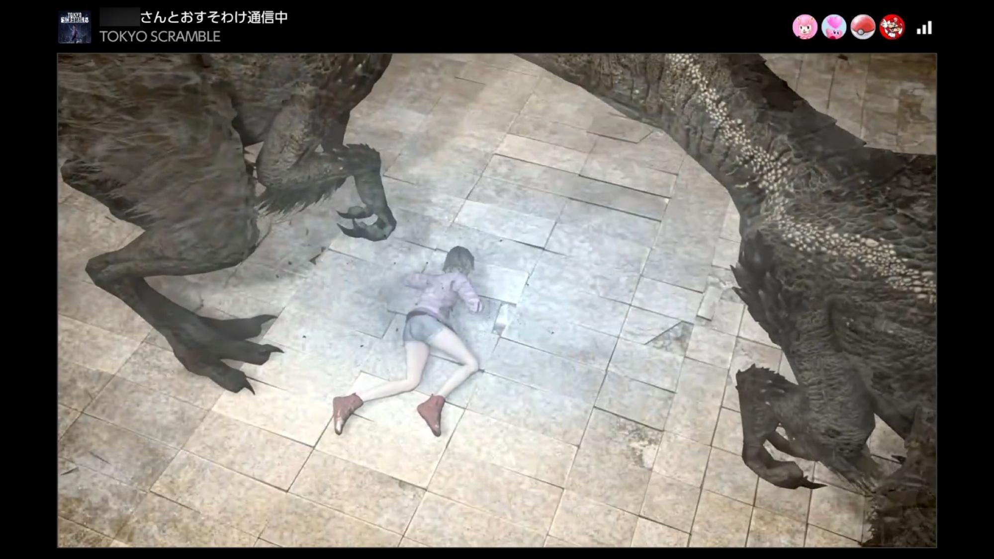 『TOKYO SCRAMBLE』レビュー・評価・感想:マルチプレイは、主人公をみんなで動かす「四人羽織」←???_011