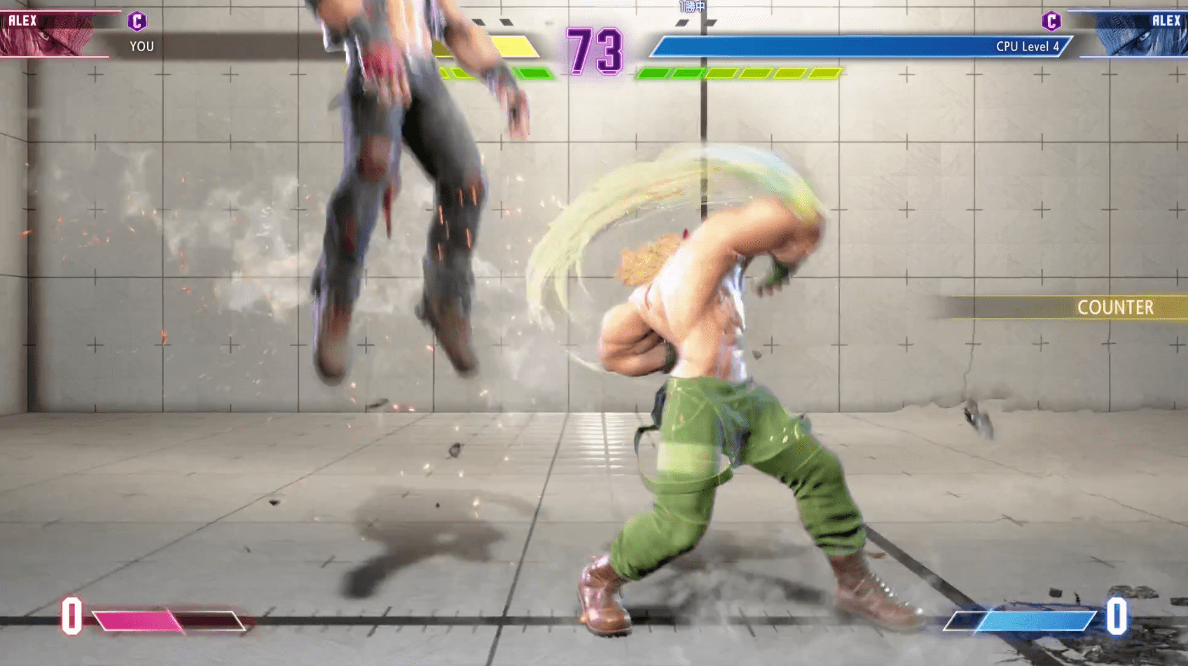 『ストリートファイター6』アレックス先行プレイ｜足関節を極めるスーパーアーツは関節ぐにゃぐにゃのダルシムにもしっかり通じる_013