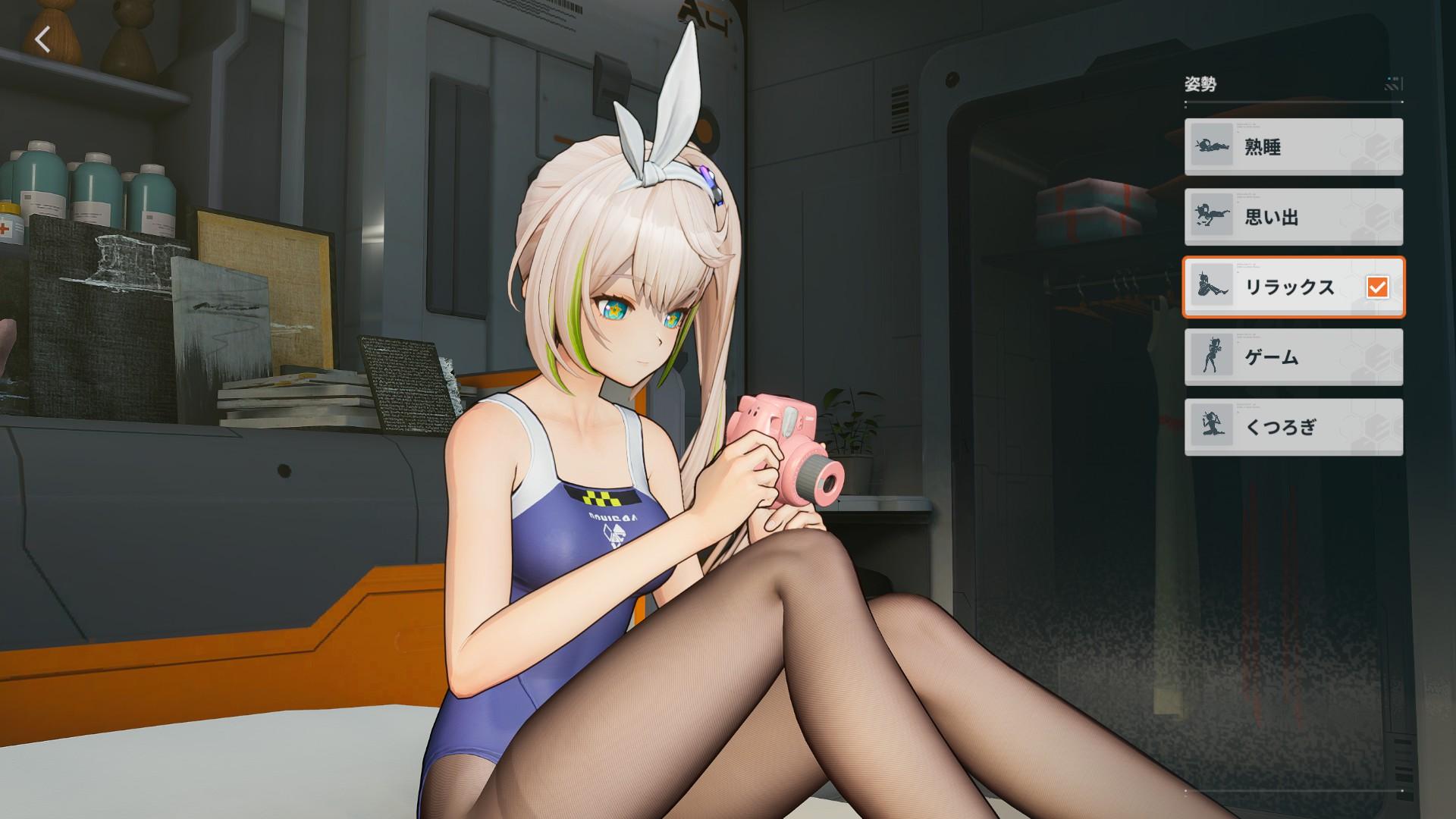 『ドルフロ2』レビュー・感想・評価:戦闘より美少女観察が捗るSRPG。人々がタイパを求める時代にタイツパフォーマンスを追及_003