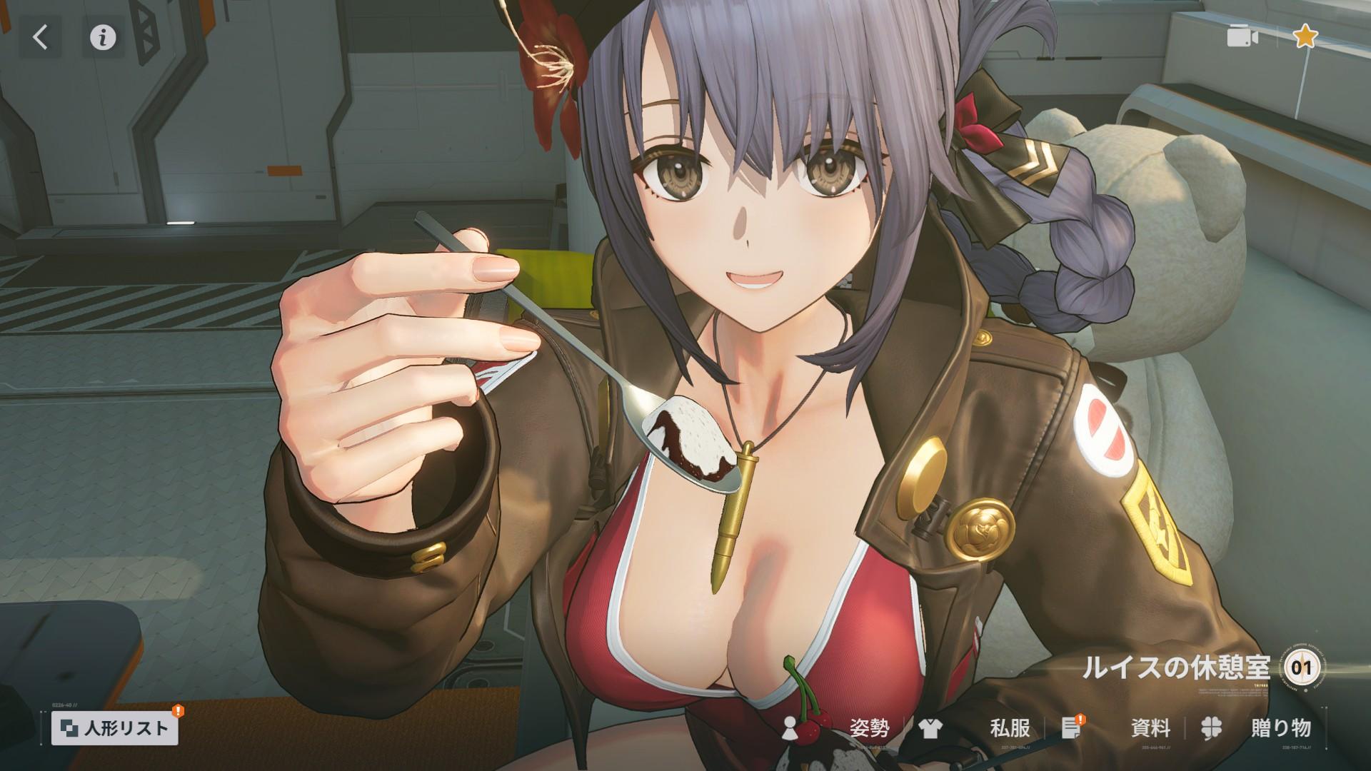 『ドルフロ2』レビュー・感想・評価:戦闘より美少女観察が捗るSRPG。人々がタイパを求める時代にタイツパフォーマンスを追及_007