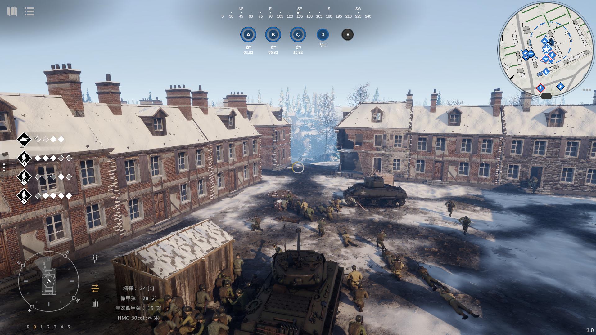 中戦車のシャーマンが歩兵との連携で戦局を支配する『Sherman Commander』プレイレポート_009