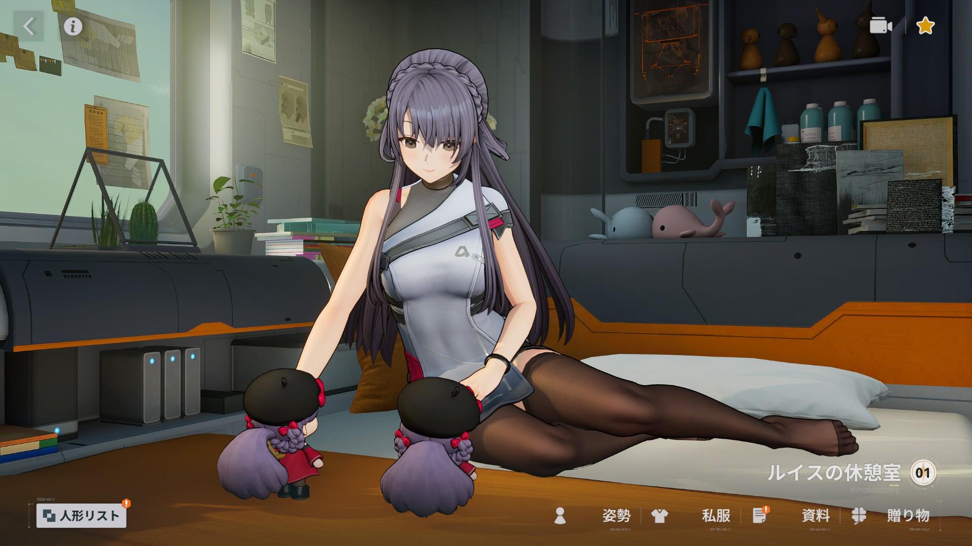 『ドルフロ2』レビュー・感想・評価:戦闘より美少女観察が捗るSRPG。人々がタイパを求める時代にタイツパフォーマンスを追及_038